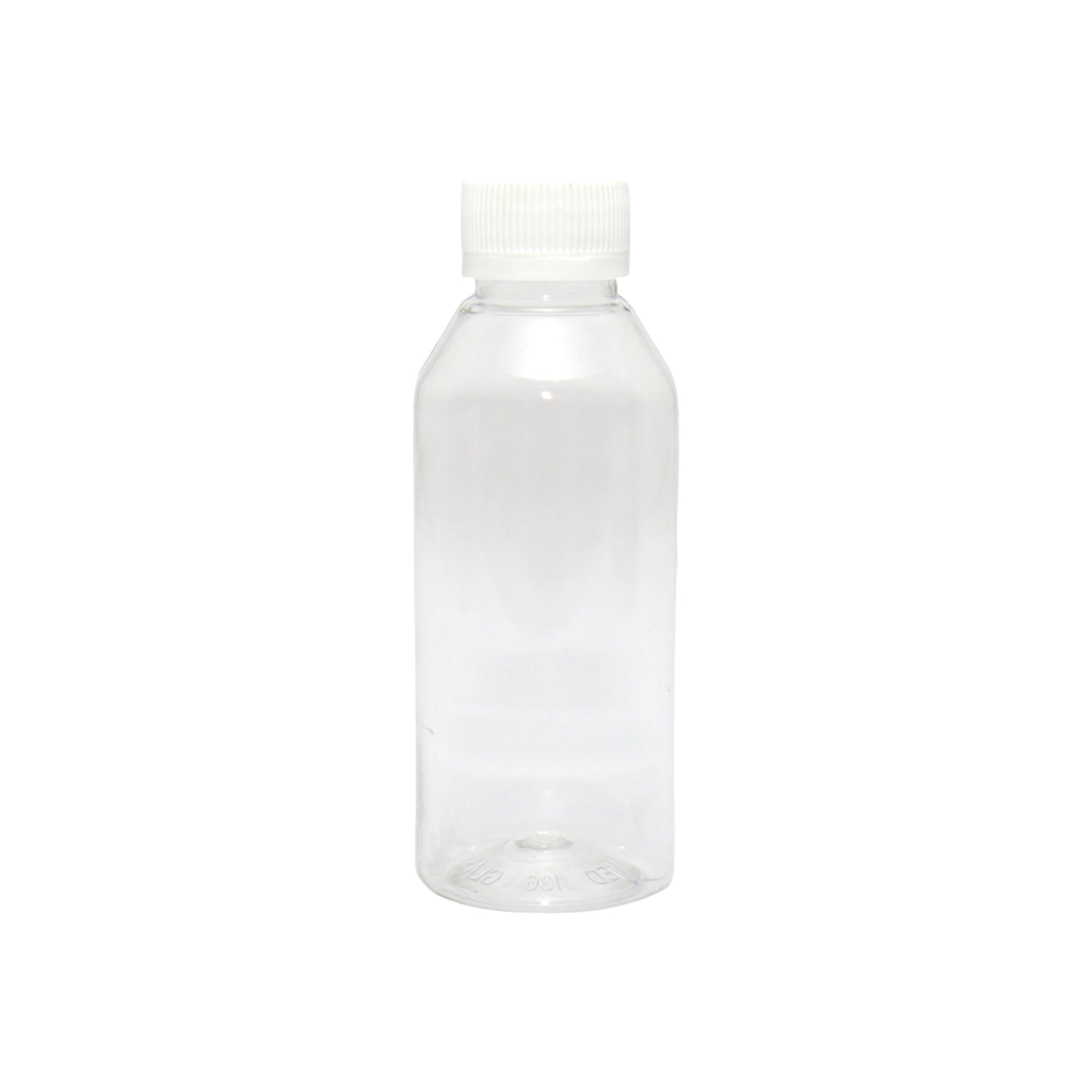 50ml PET Plastic Bottle Clear with Lid 10pack PET0050.BOS