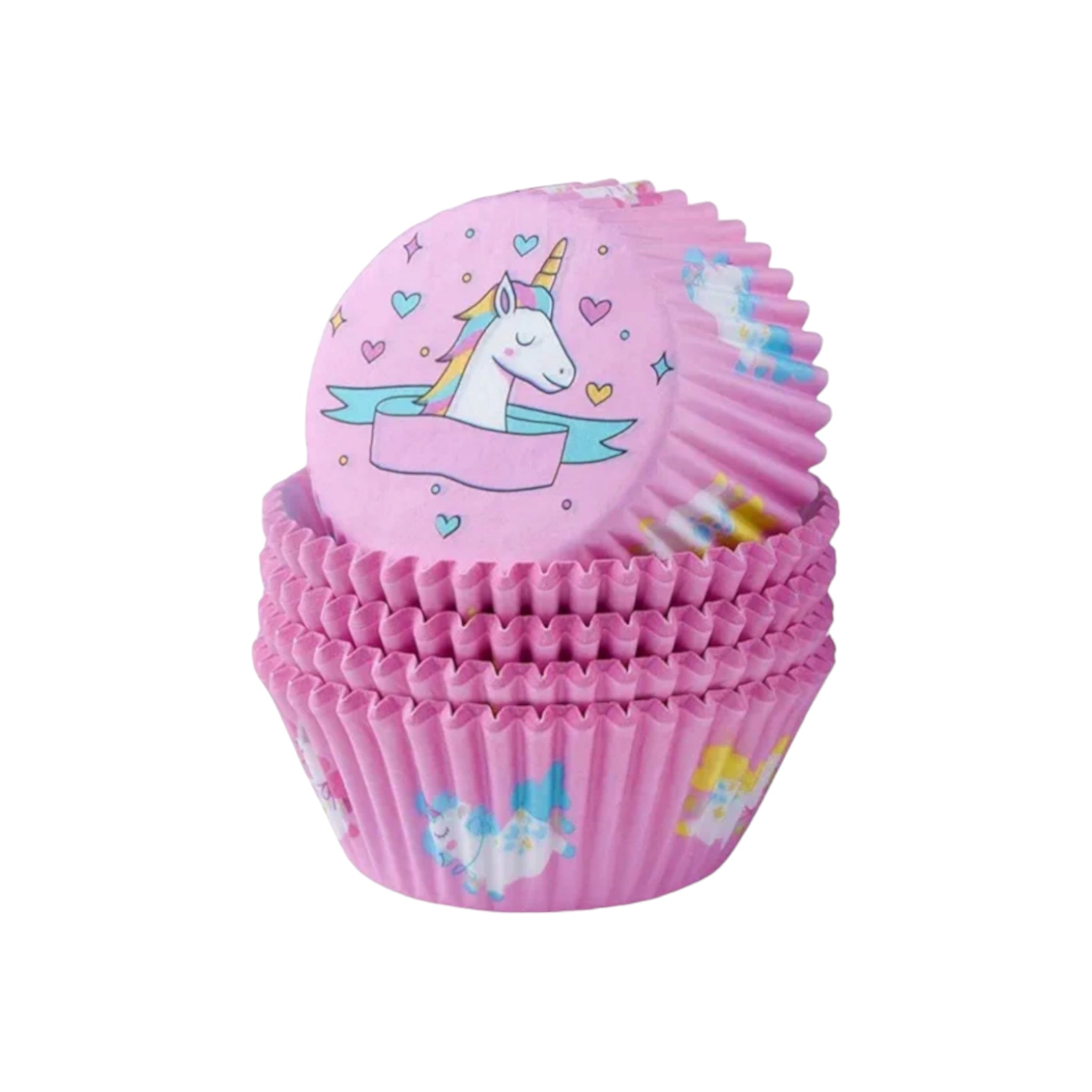 Unicorn Baking Cupcake Paper Liners 12cm 100pack