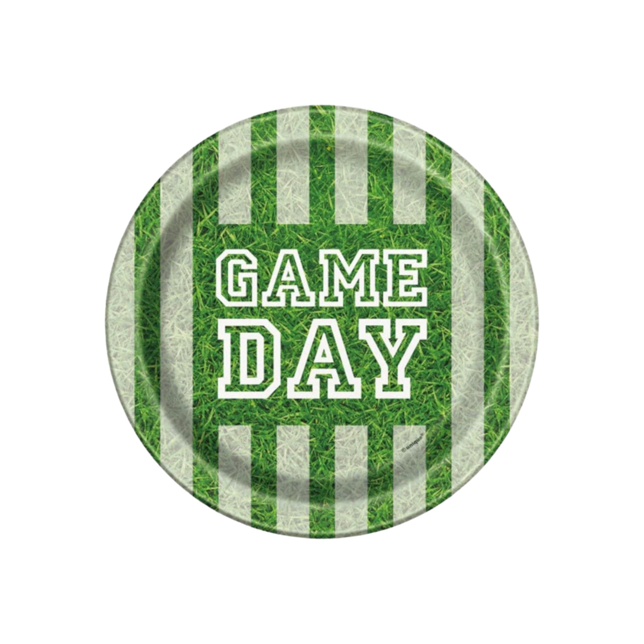 Game Day Party Paper Plate 9 Inch 10pack