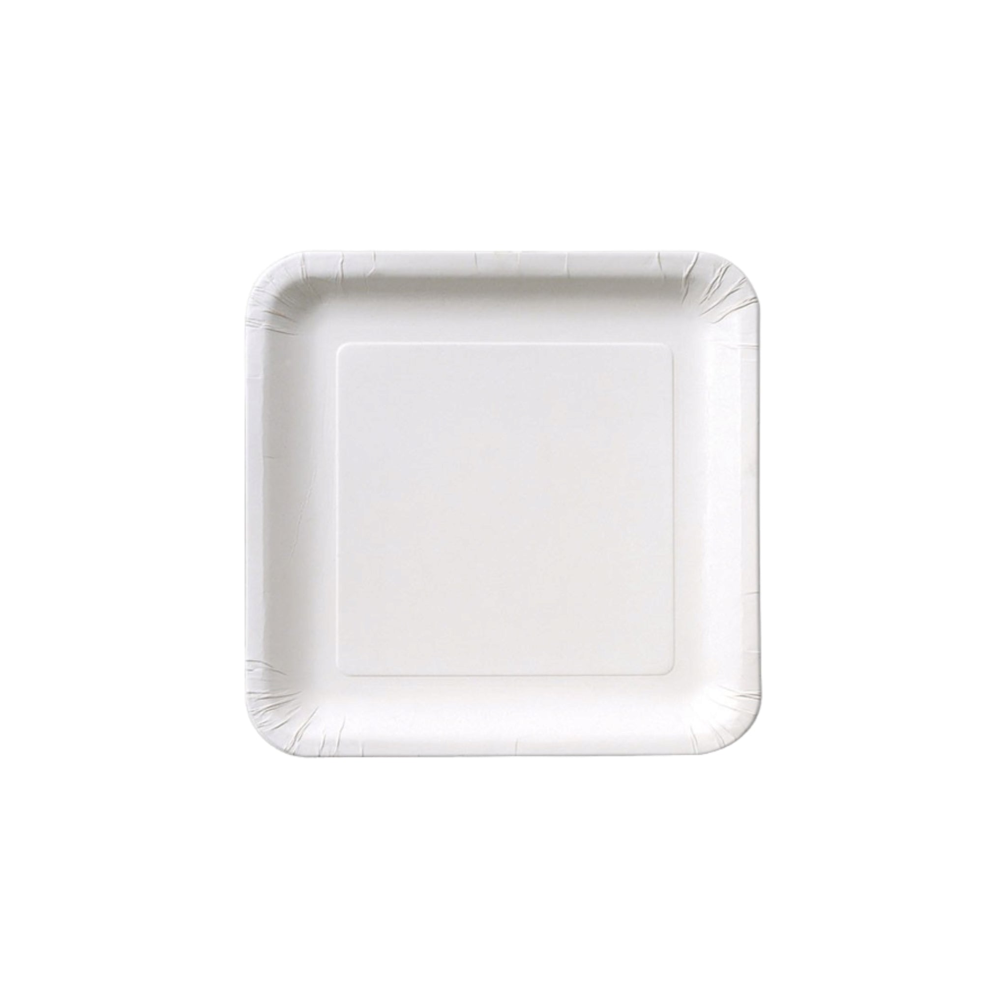 Party Paper Plates Square 9inch 10pack