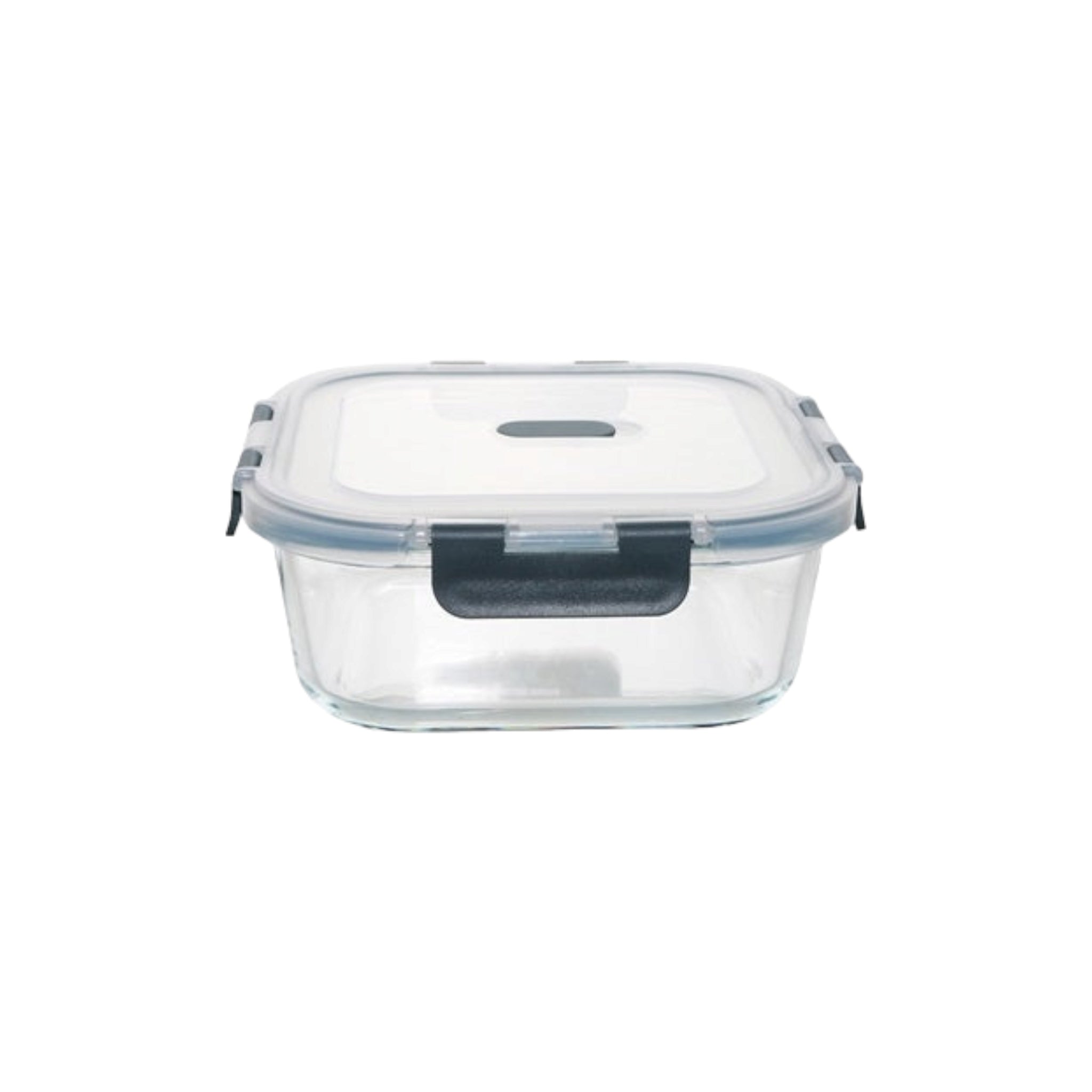 Borosilicate 1.1L Glass Container Food Saver Rectangular with Clip Lid 10394