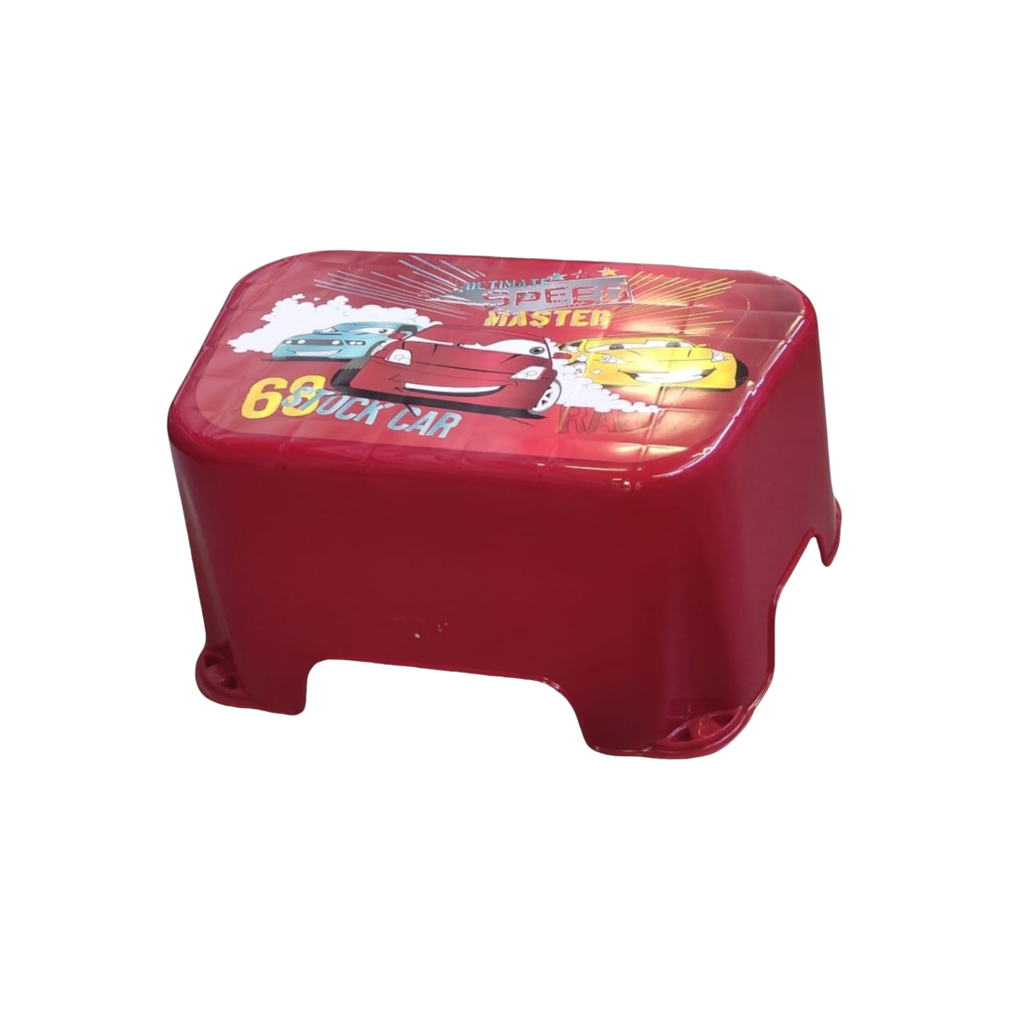 Tuffex Plastic Single Step Stool For Kids Patterned