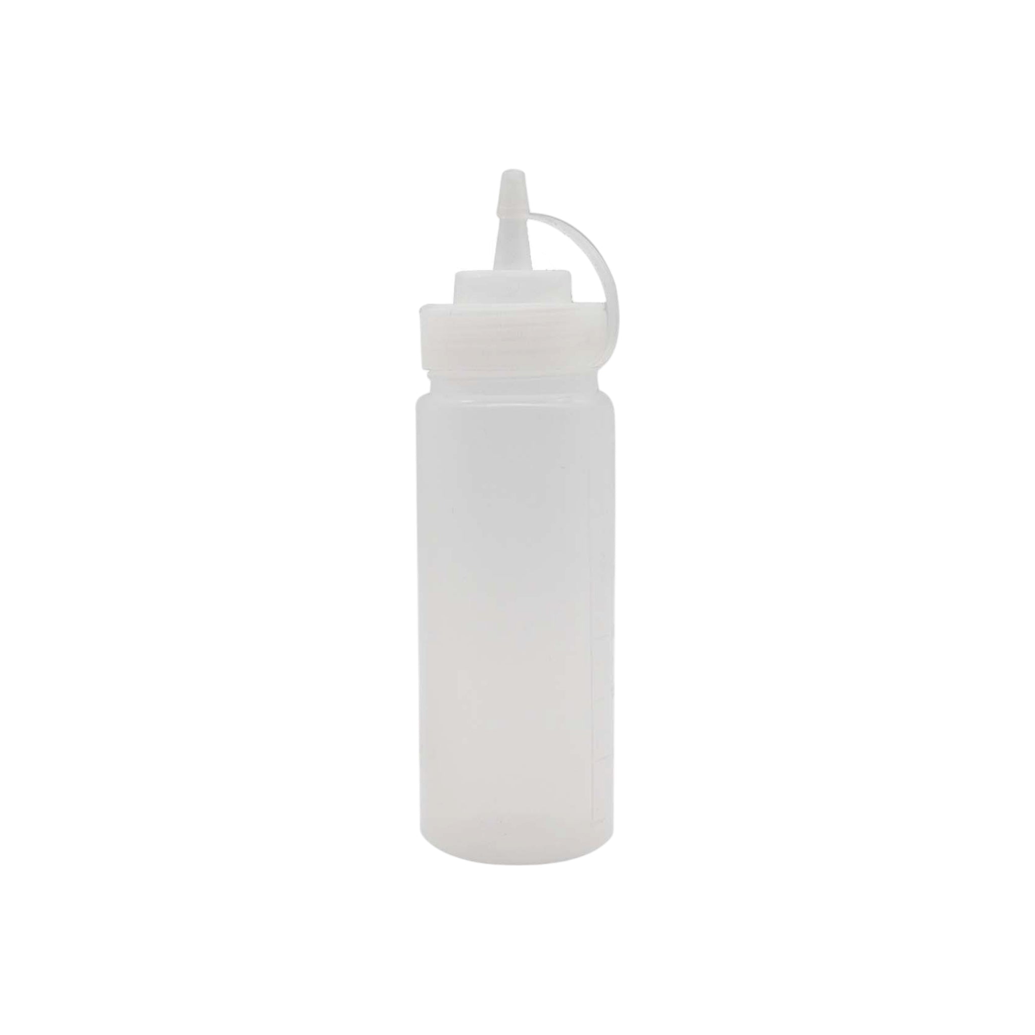 Plastic Cheese Squeeze Sauce Bottle 360ml White 1pc