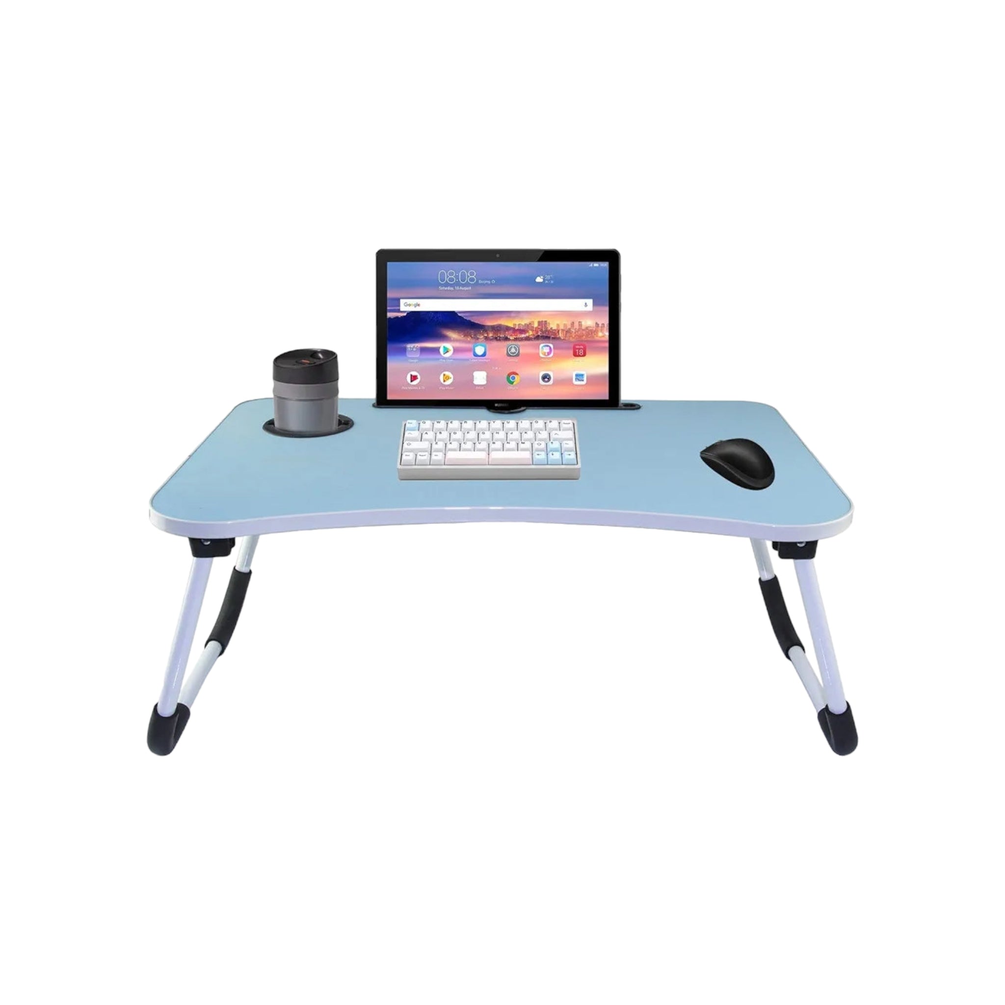 Wooden Foldable Laptop Table 48x30cm Small