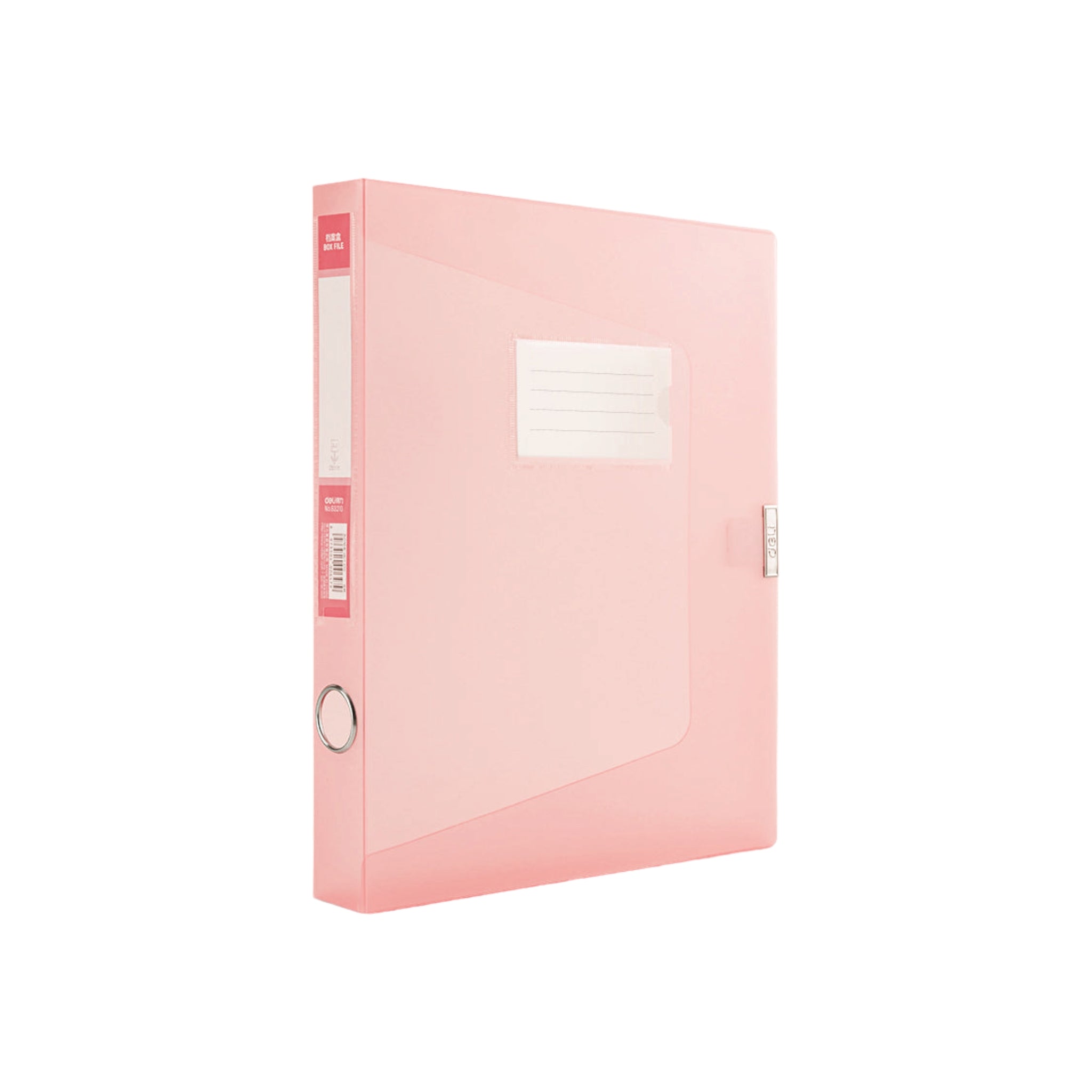 Deli Box File A4 350-Sheets Transparent Color