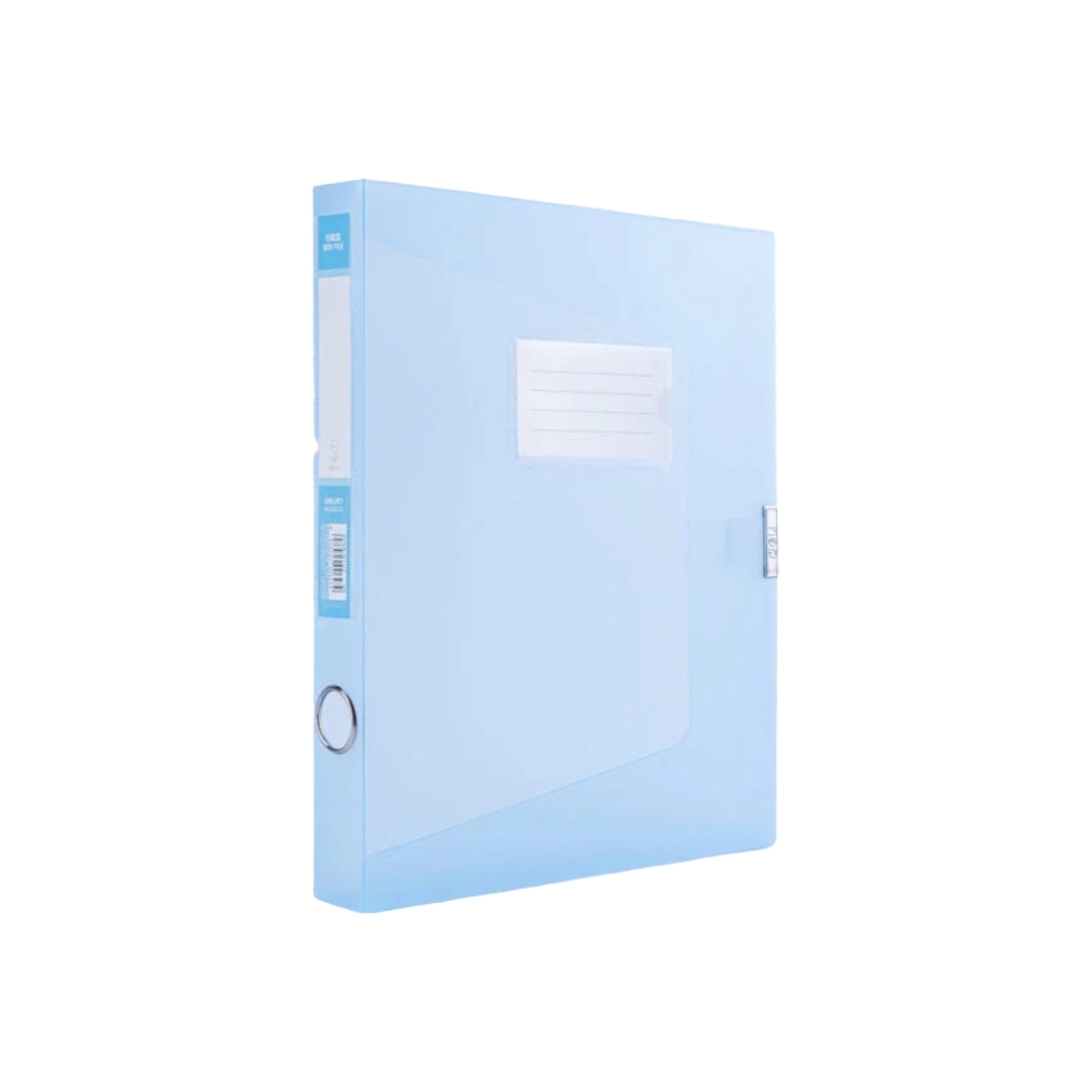 Deli A4 File Box Transparent Color - Holds 350-Sheets