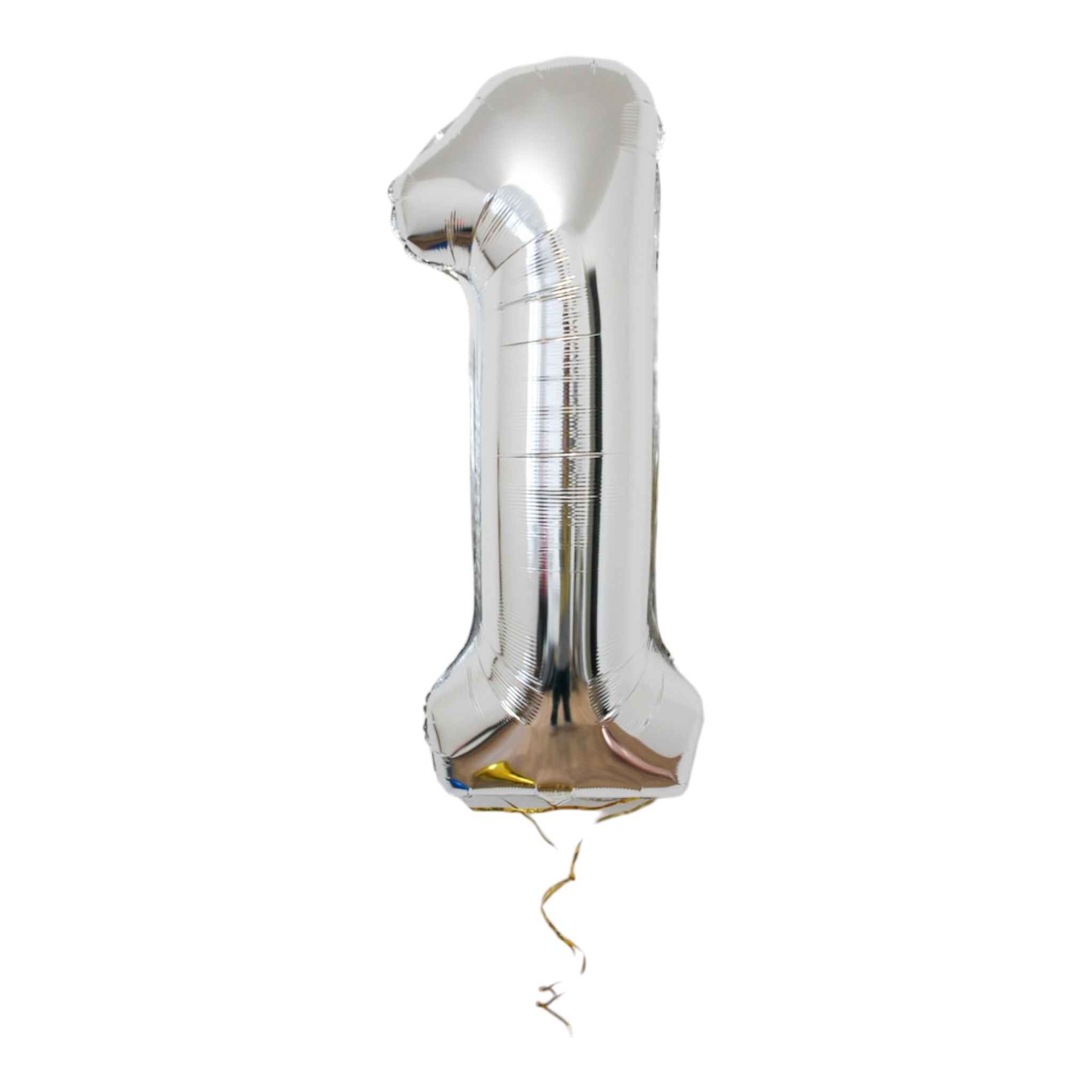 Party Silver Number Foil Balloons 42inch 106cm