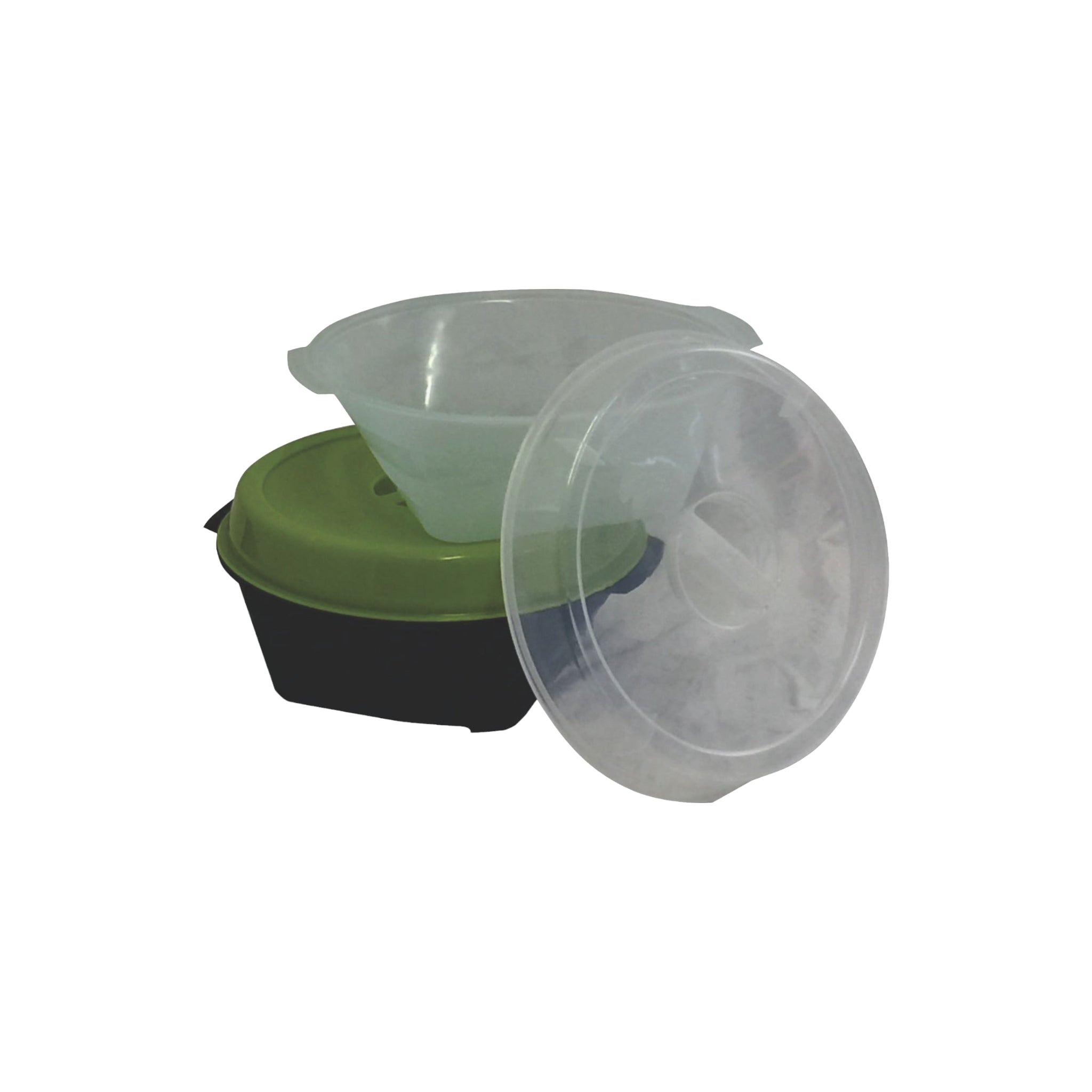 Salad Bowl Round 7L with Square Lid 1pc