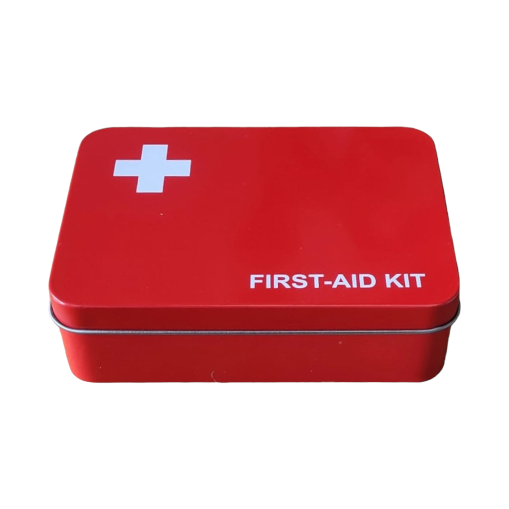 First Aid Steel Tin Box 9.5x13.5cm