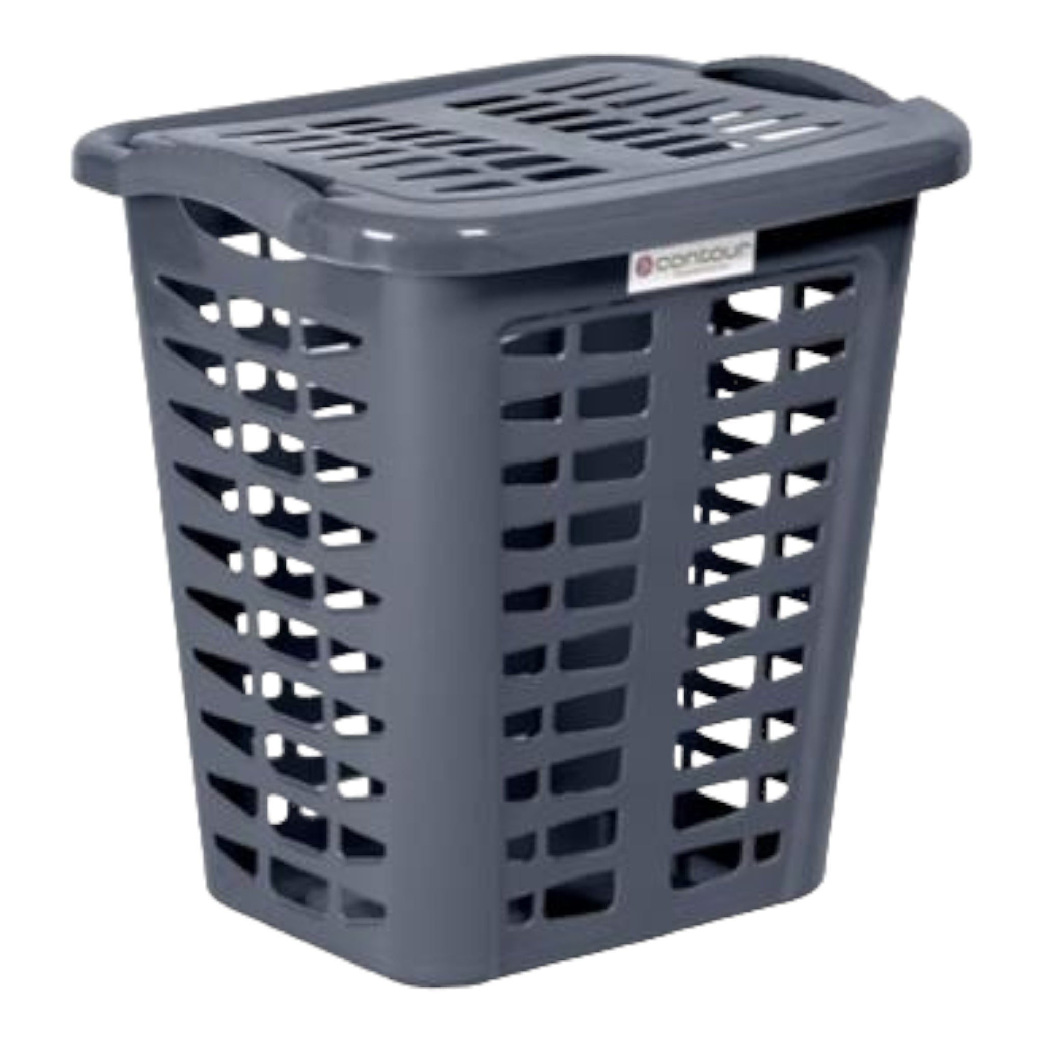 Mega Linen Laundry Basket Bin Contour Housewares Buzz