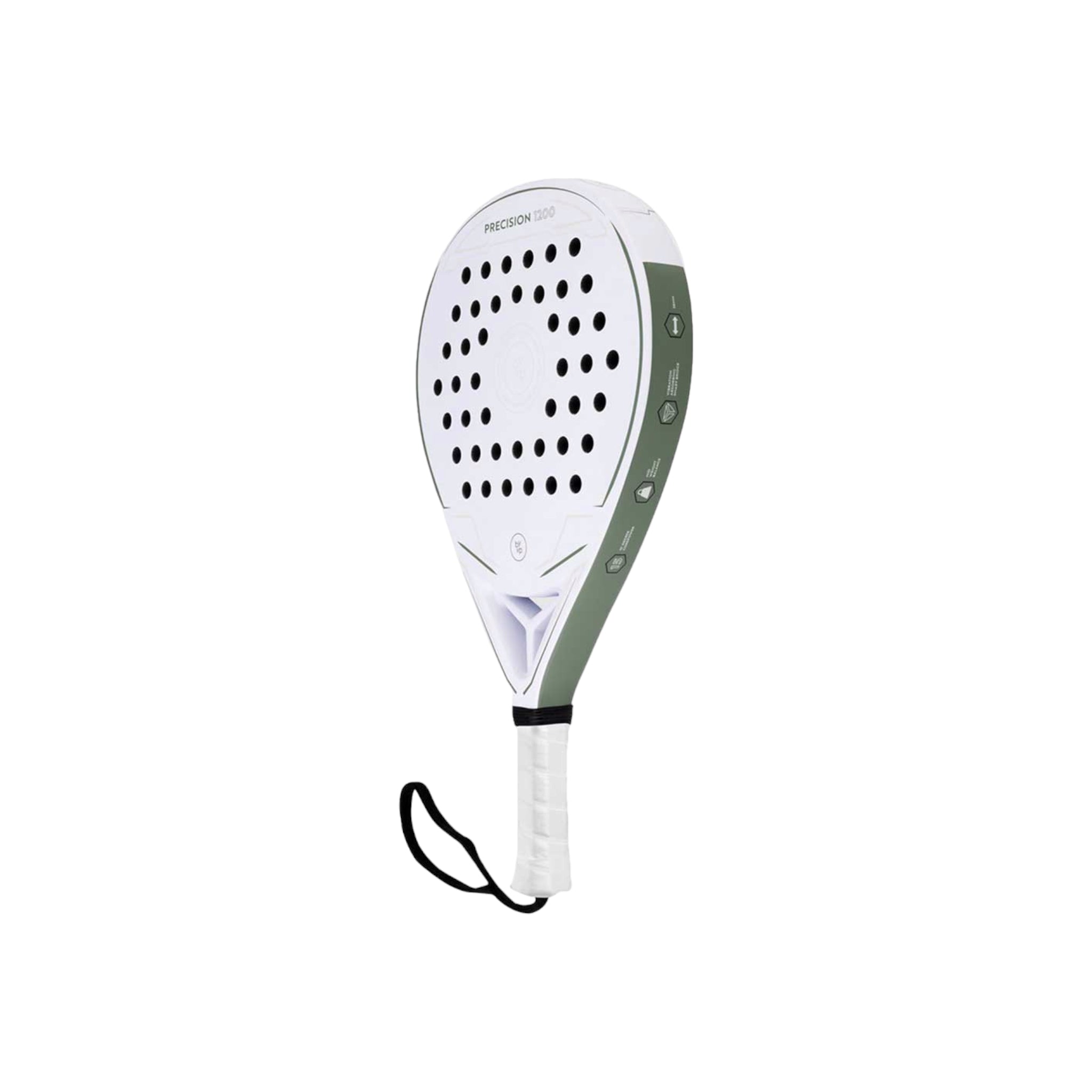 VP Precision Padel Racket 1200 White