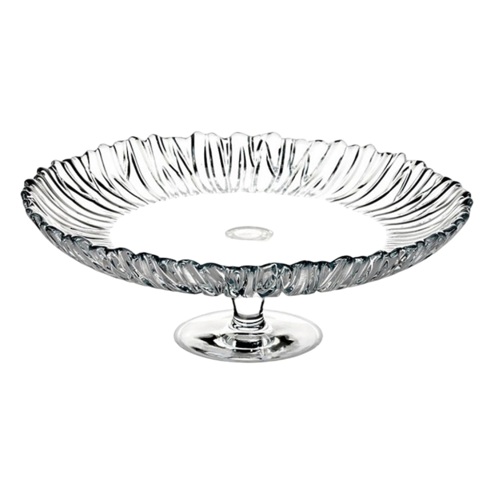 Pasabahce Aurora Footed Serving Plate 205mm
