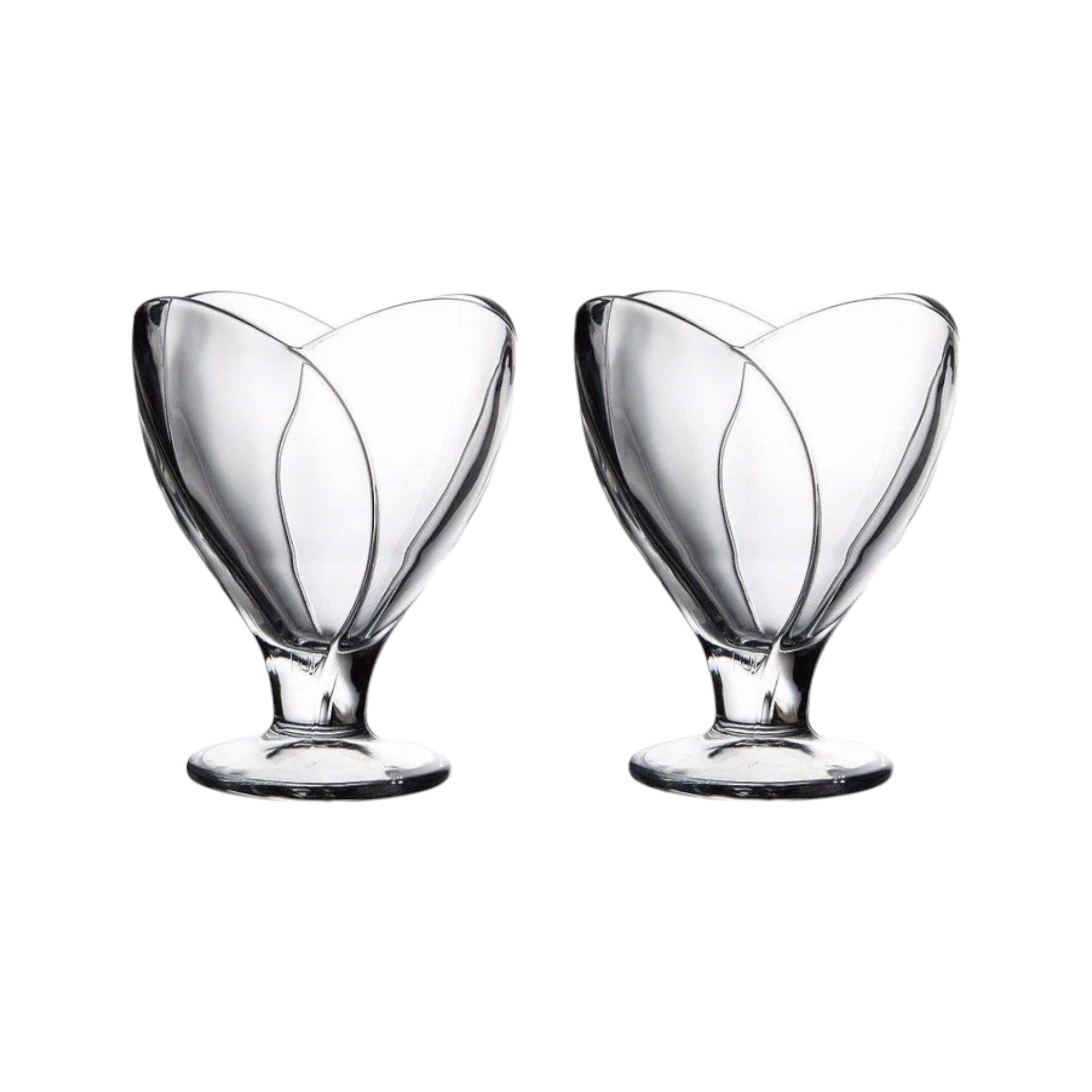 Pasabahce Iceville Tulip Ice Cream Cup Bowls 2pack 270ml