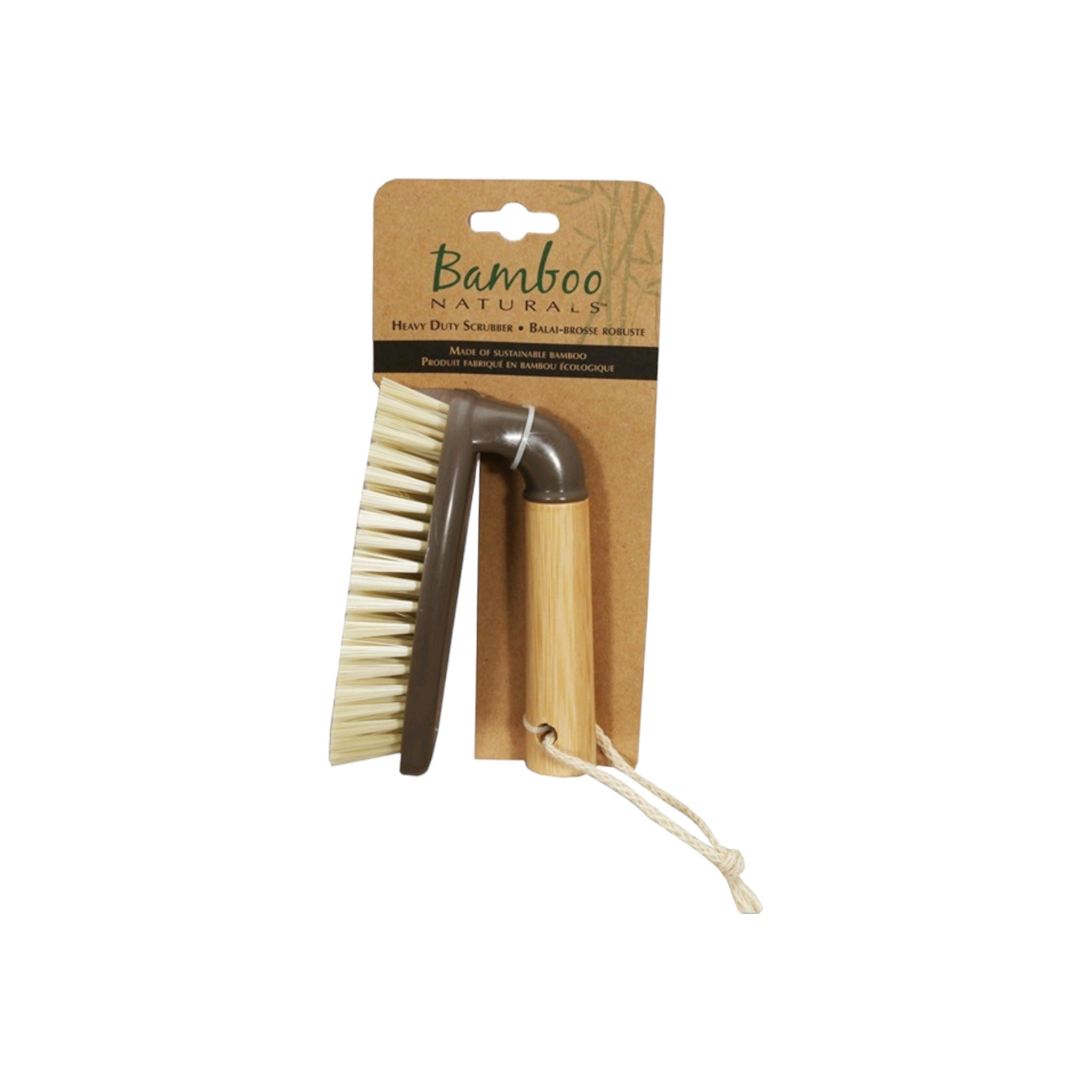 Bamboo Naturals Heavy Duty Scrub Brush 15001