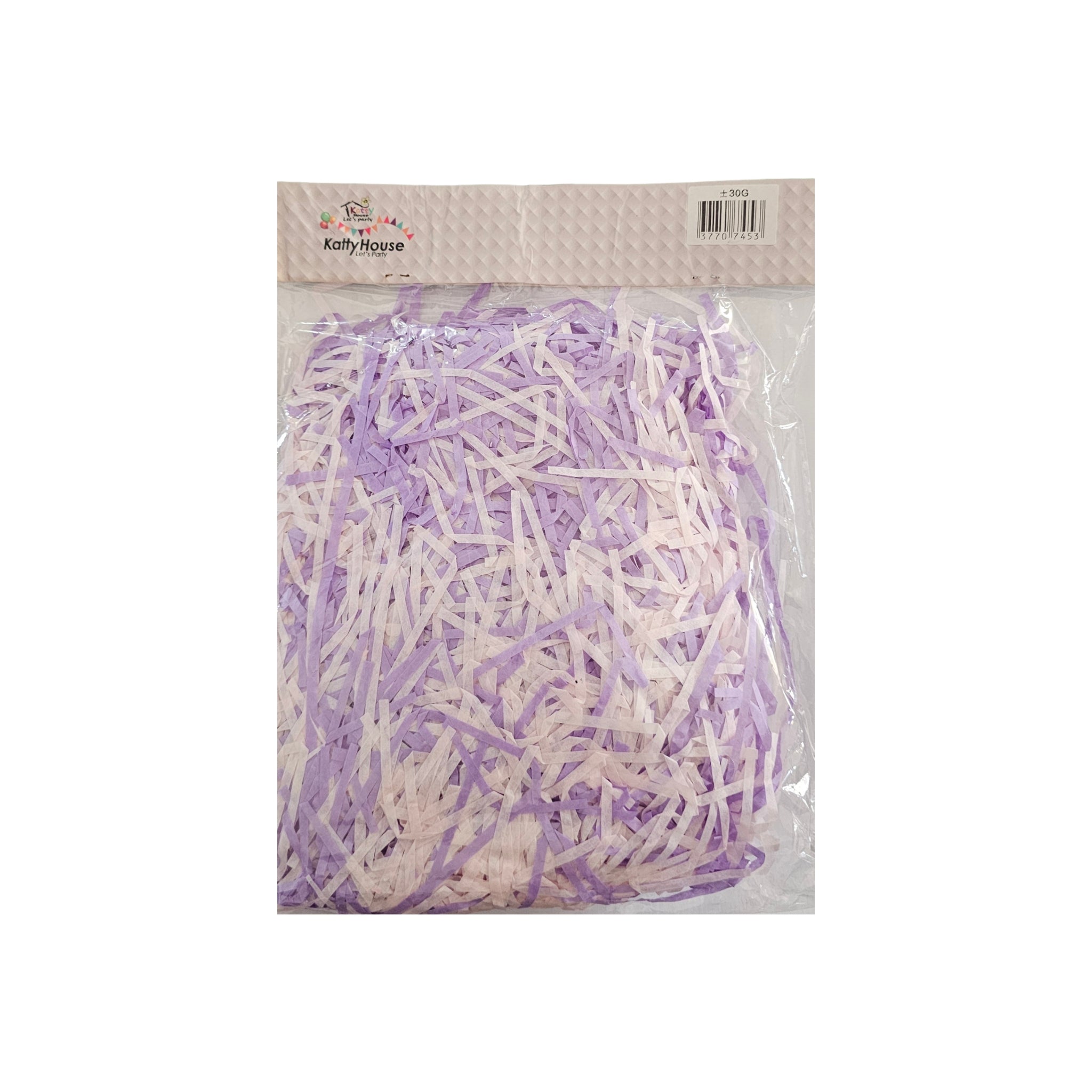 Gift Packaging Paper Shredded Rafi Pastel Paper Filler 2-Tone 3mm 30g