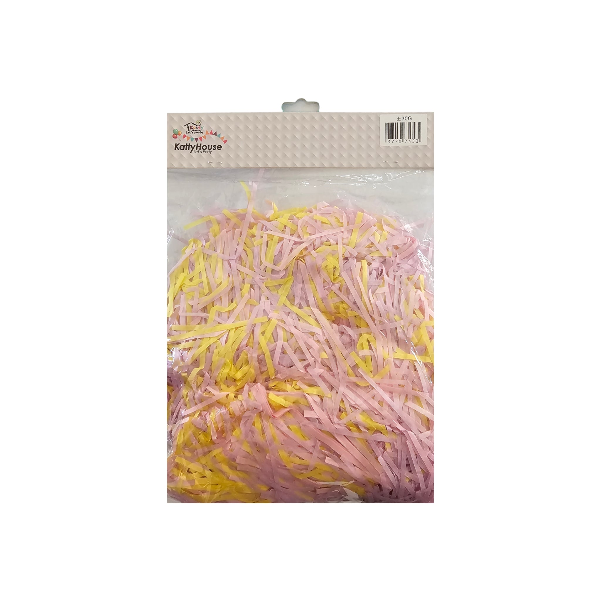 Gift Packaging Paper Shredded Rafi Pastel Paper Filler 2-Tone 3mm 30g