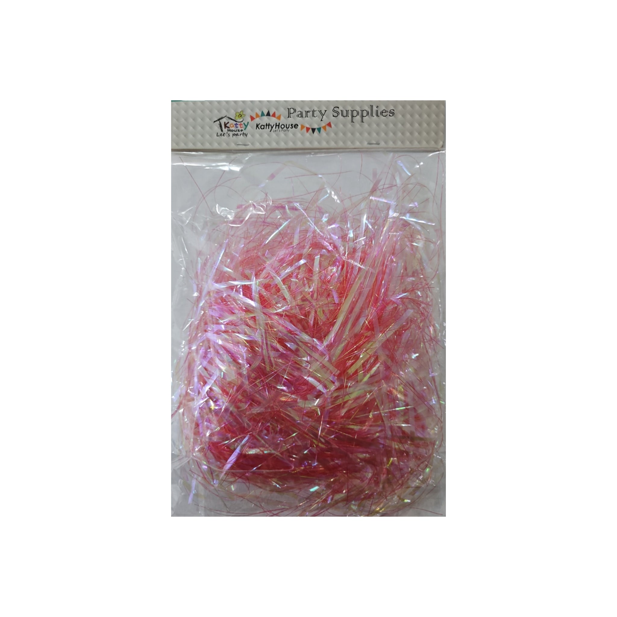 Gift Packaging Iridescent Lumo Shredded Rafia Filler DIY Tinsel 30g