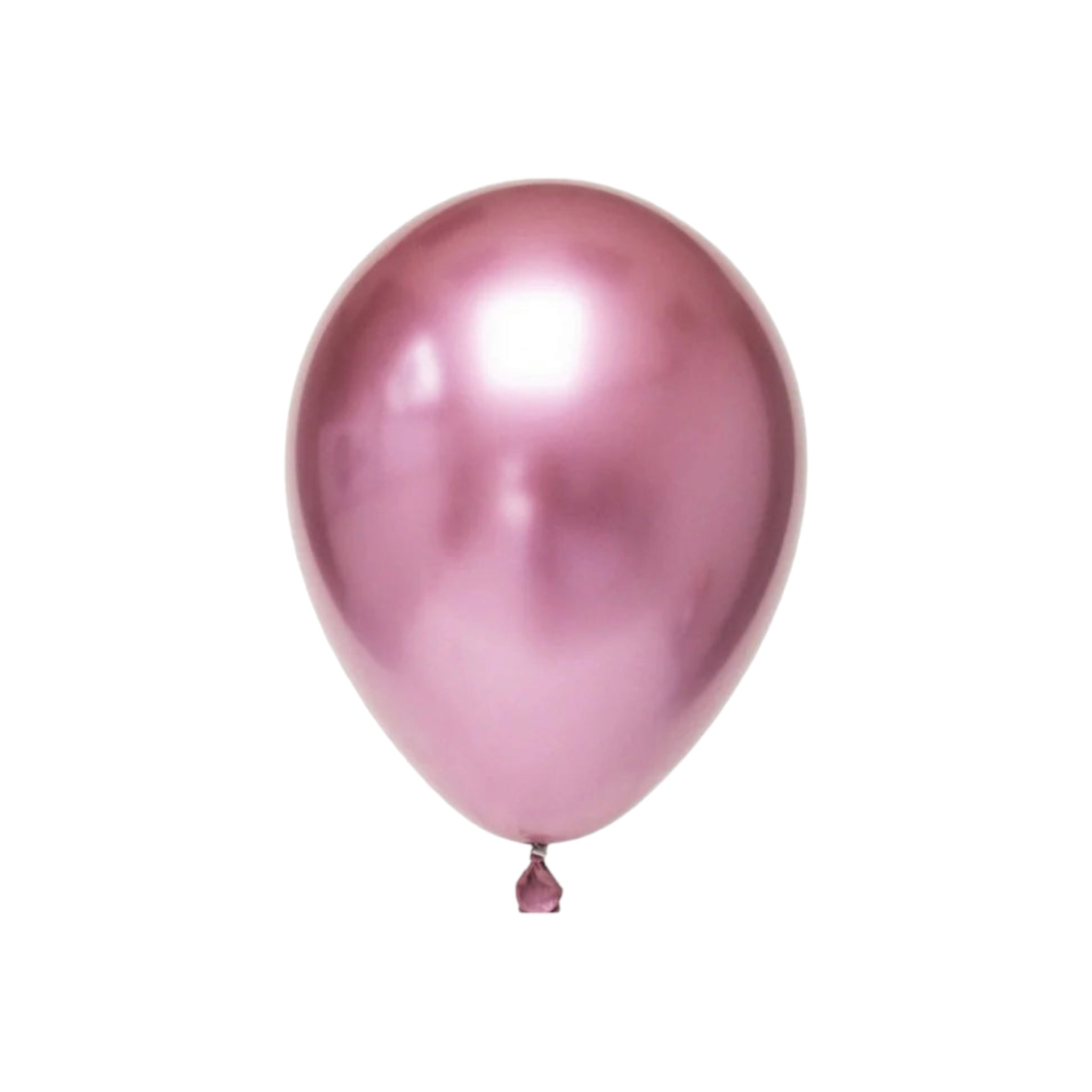 Latex Party Chrome Balloons Solid Colors 5inch 10pack