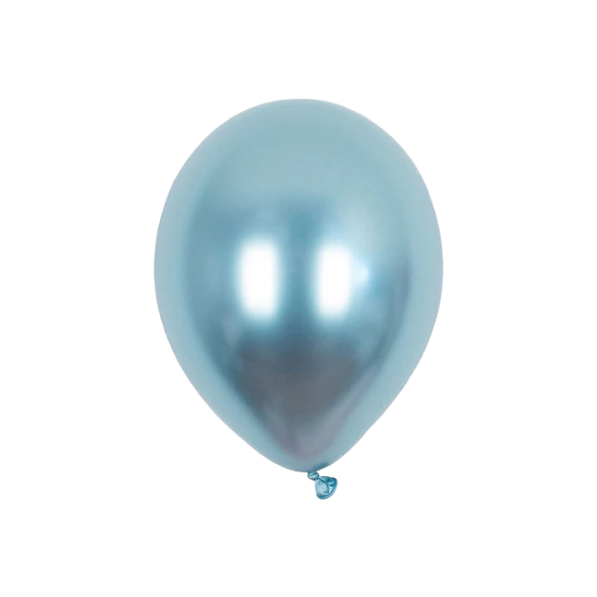 Latex Party Chrome Balloons Solid Colors 5inch 10pack