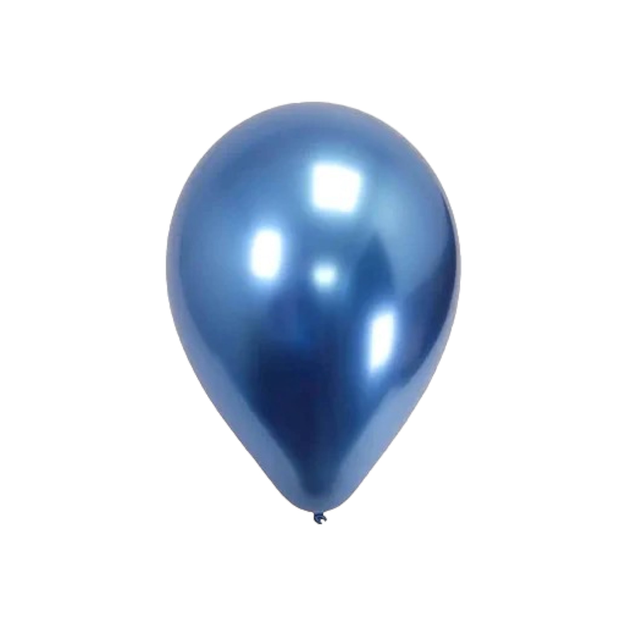 Latex Party Chrome Balloons Solid Colors 5inch 10pack