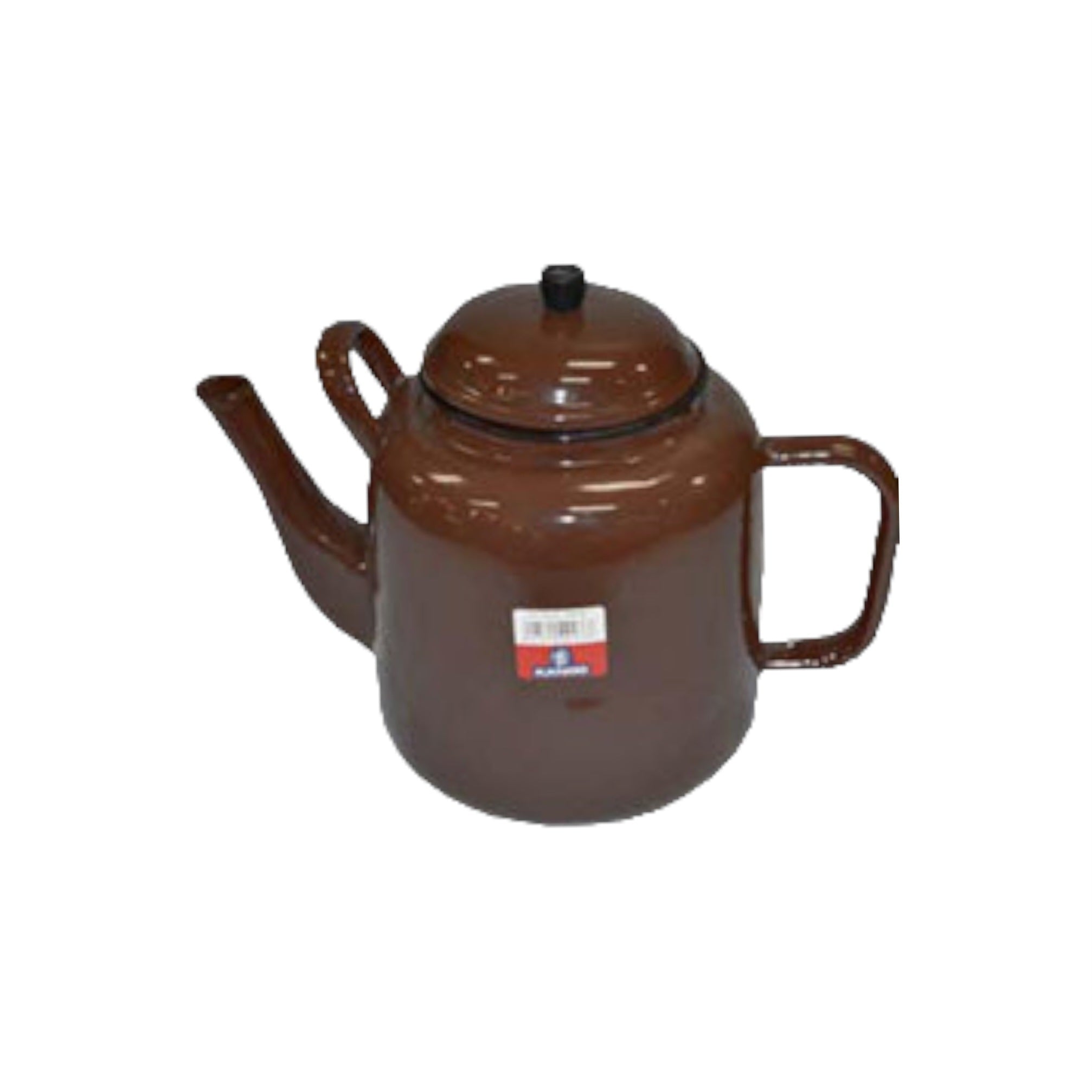 Kango Enamel Teapot 4.50L Brown BN12645