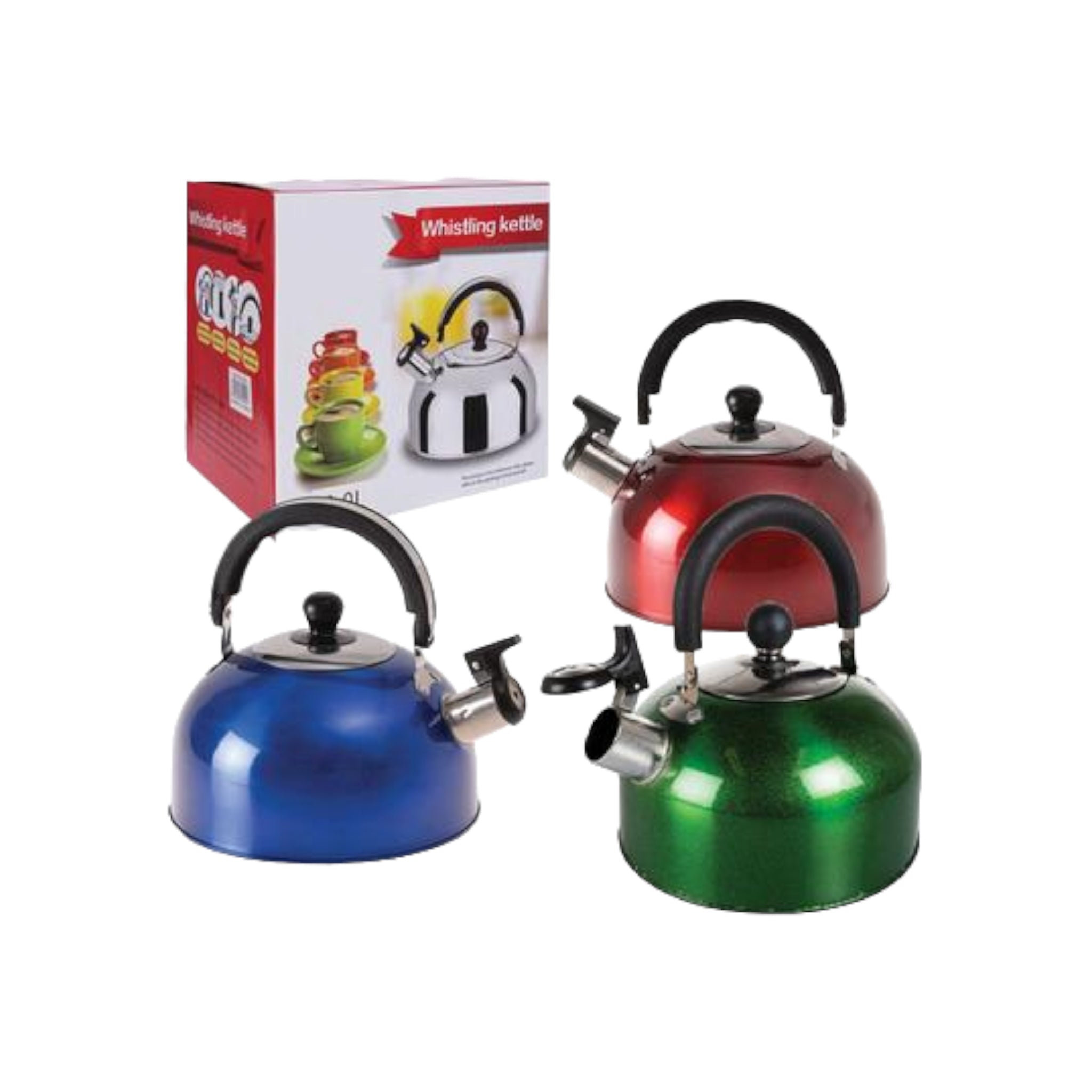 2L Whistling Camping Kettle 1pc