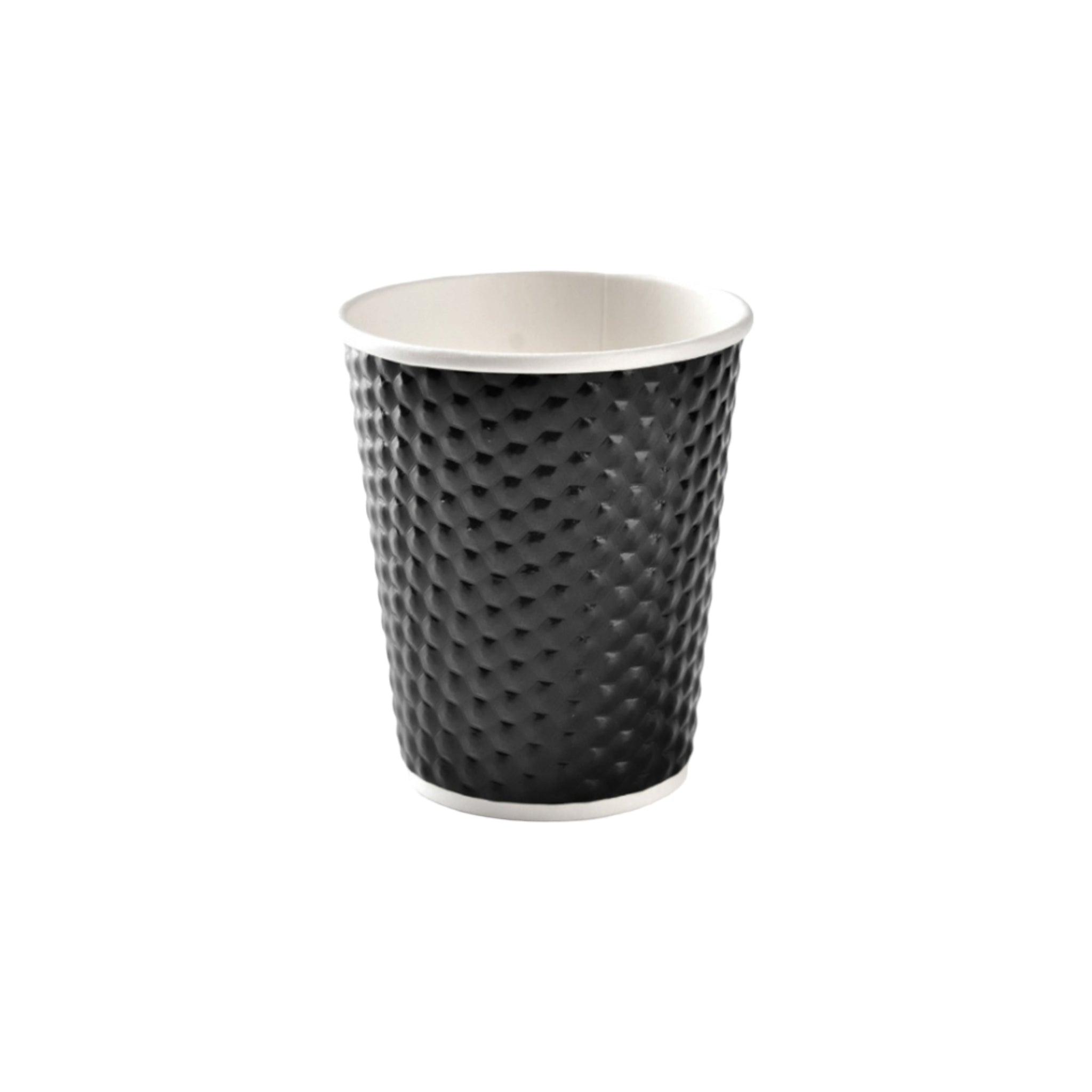 Disposable Dot Embossed  Paper Coffee Cup 360ml 25pack XPCL111