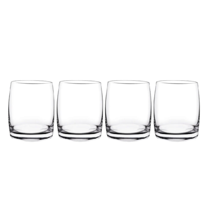 Consol Vienna Signature Crystal Short Glass Tumbler 290ml 4pack