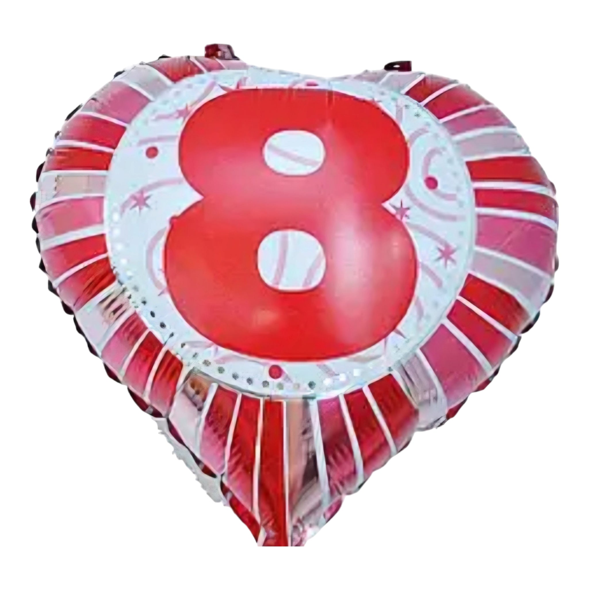 Party Foil Number Heart Balloon 45cm 18inch 1pc