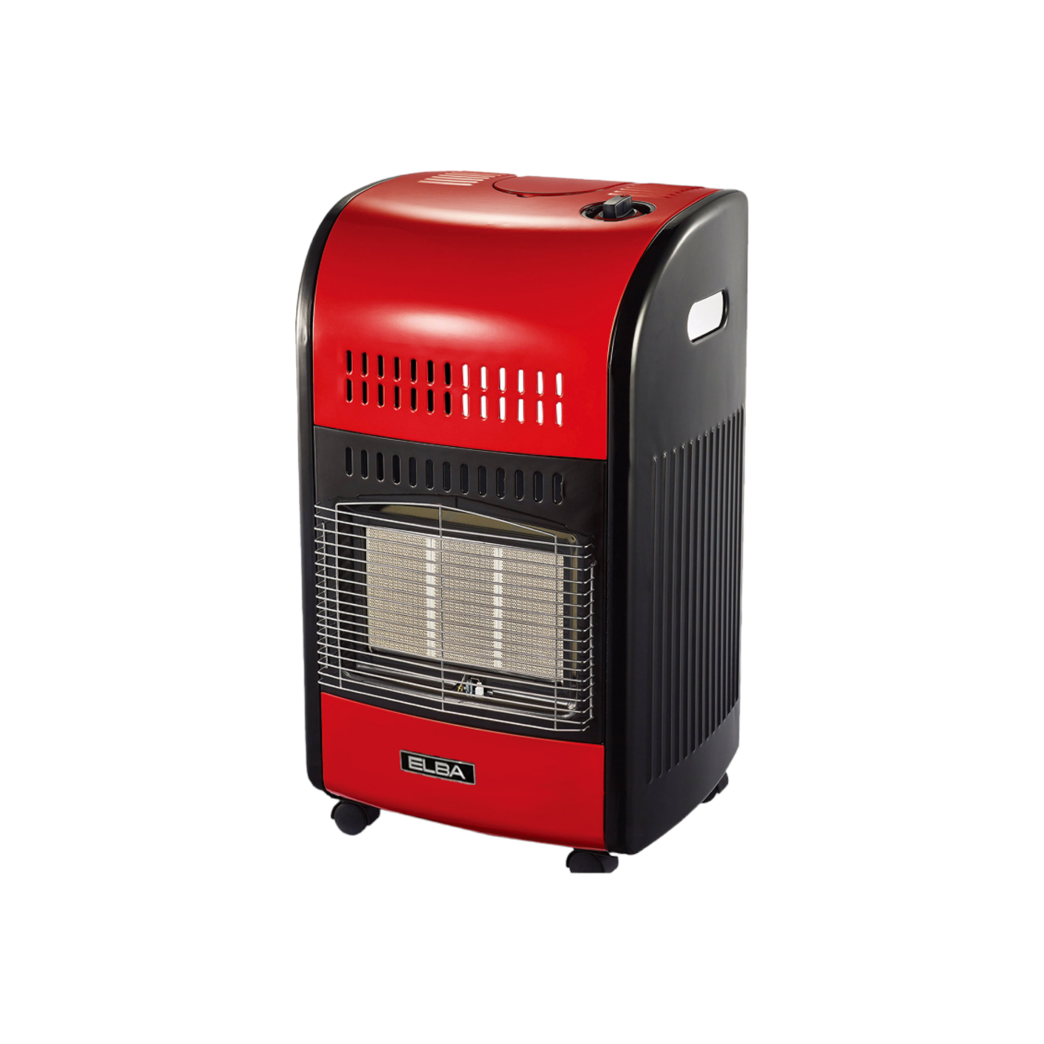 Elba Gas Heater 3-Panel Retro Portable Red 16/EL100RR