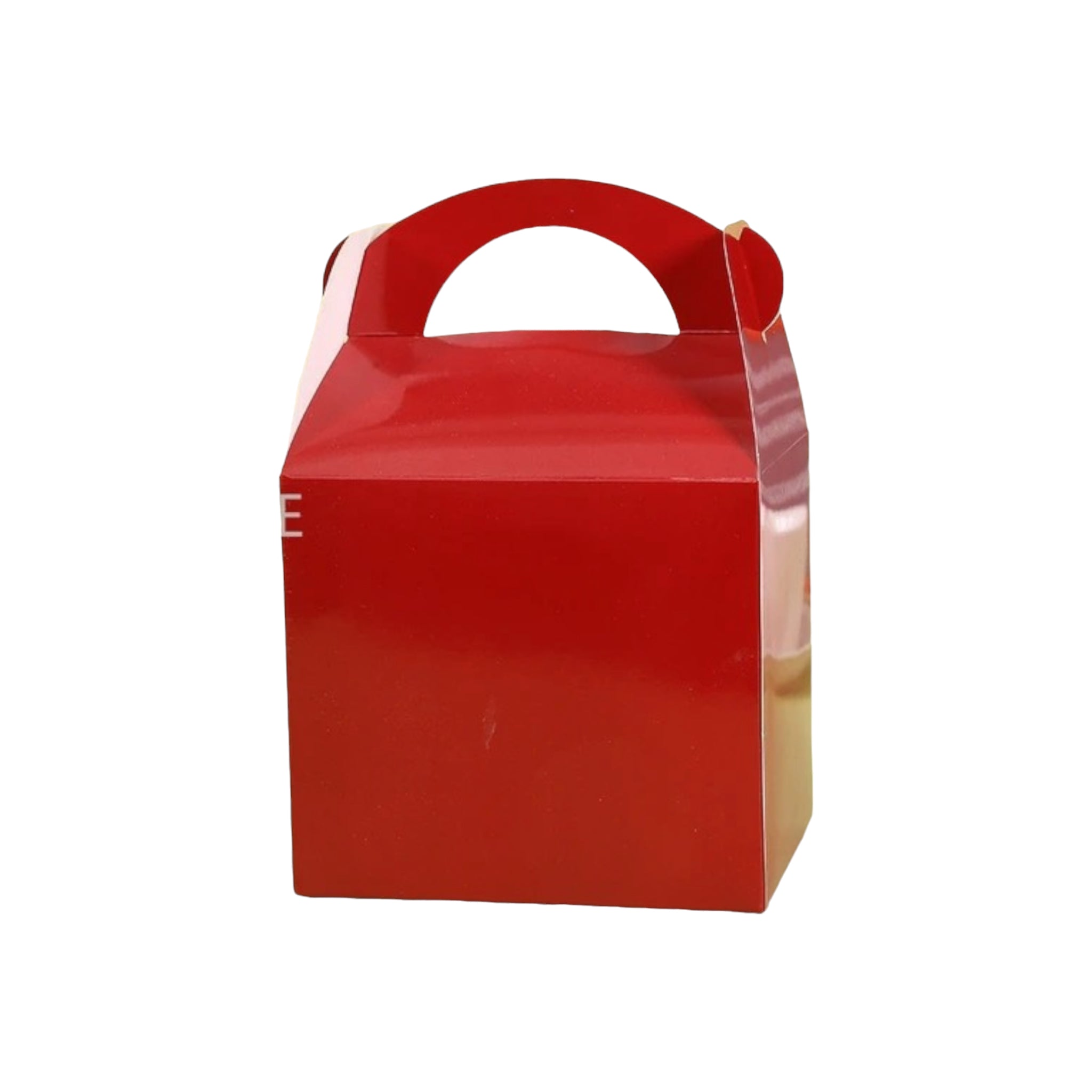 Gift Takeaway Party Treats Box 14x11x12.5cm Small with Handle 10pack