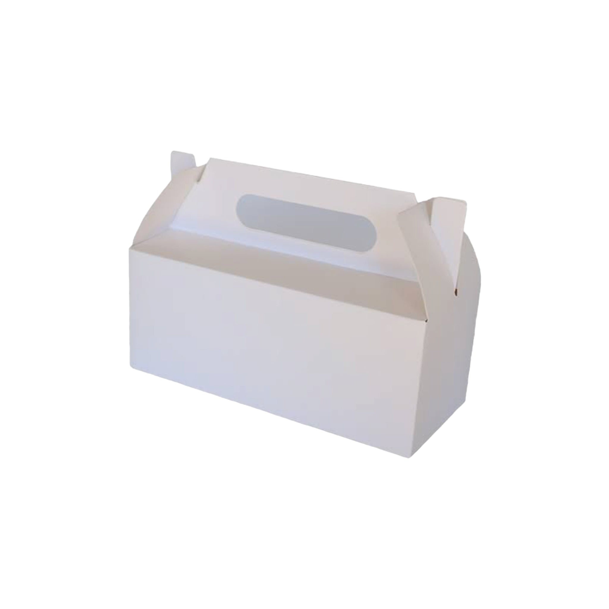 Gift Takeaway Party Treats Box 19x19x9cm with Handle 10pack