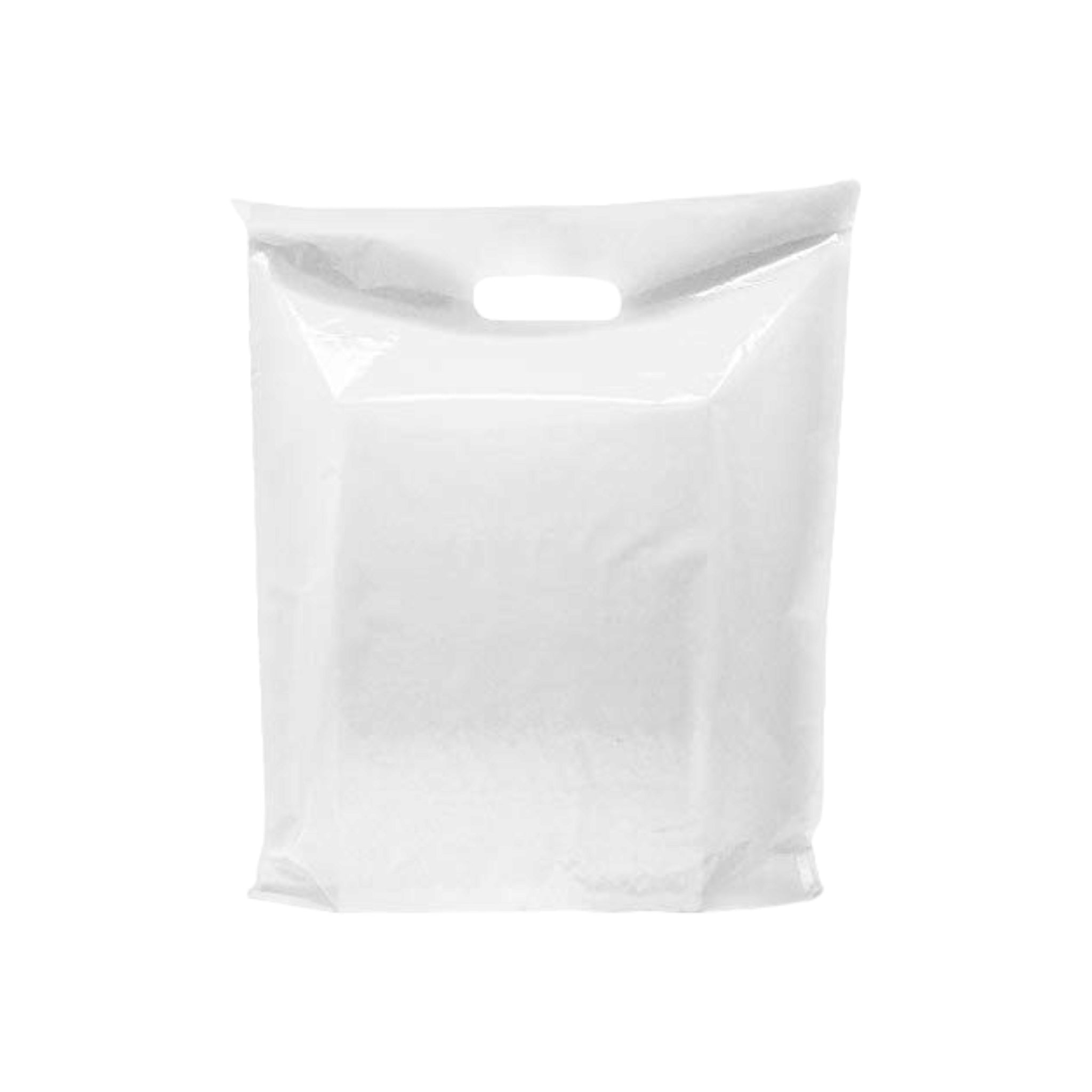 Plastic Boutique Bags 180+100x250mm 75microns 100pack