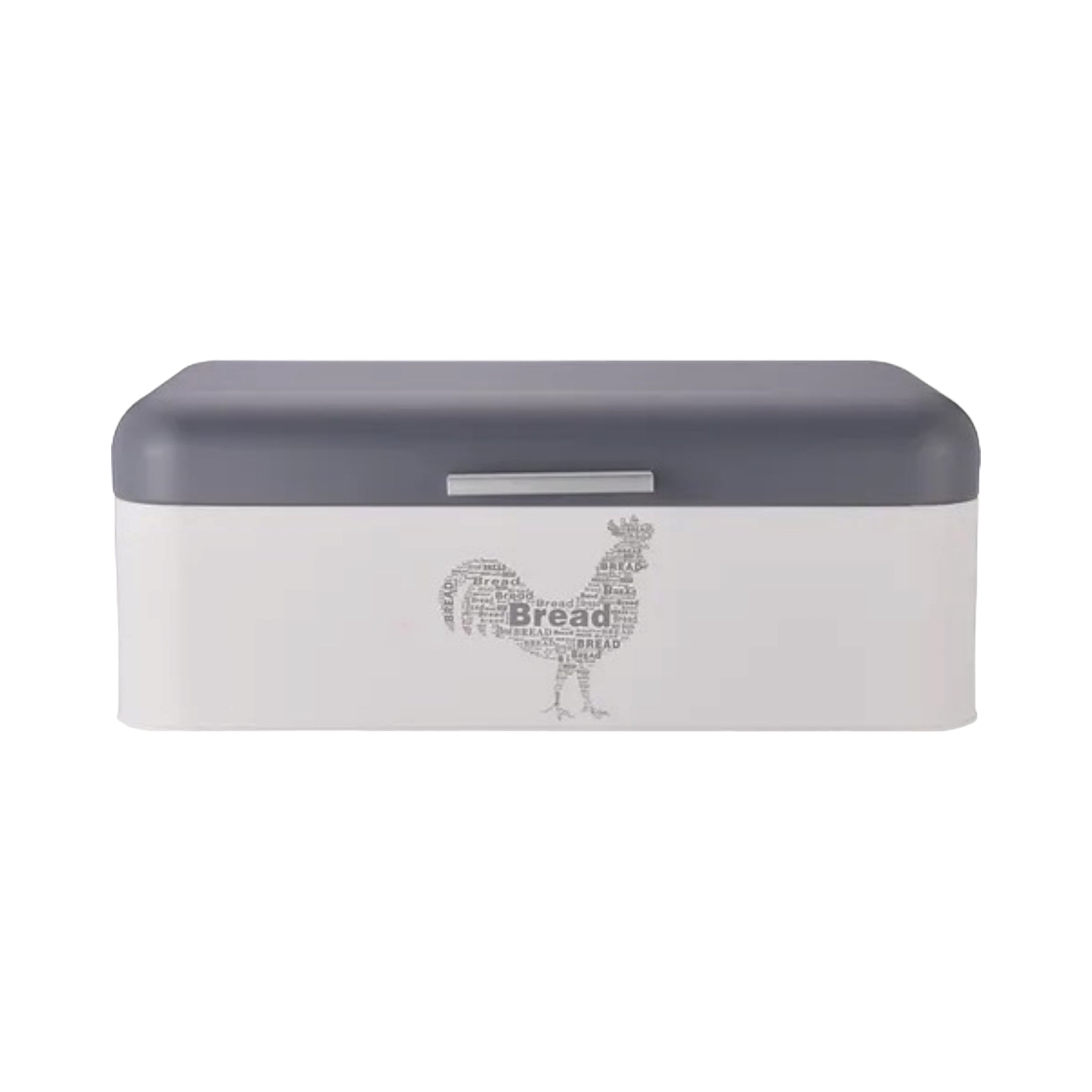 Continental Homeware Rooster Bread Bin with Rangehat Flat Lid