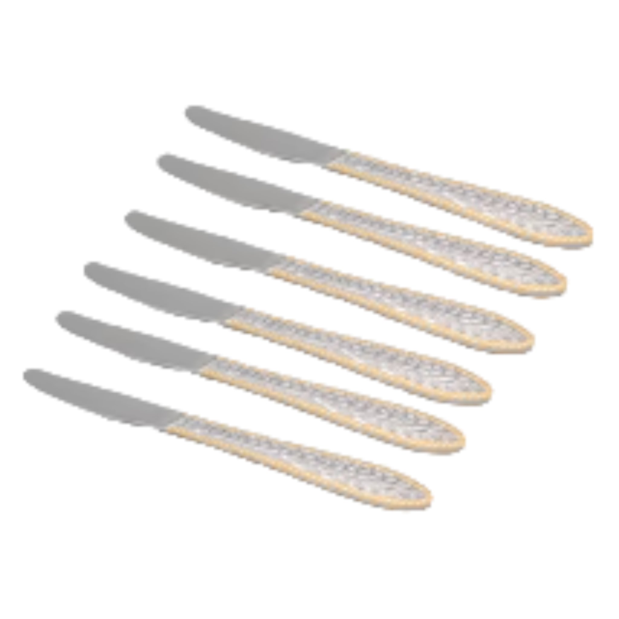 Dinner Knives 6pack Cutlery Set Stainless Steel BPS-001F