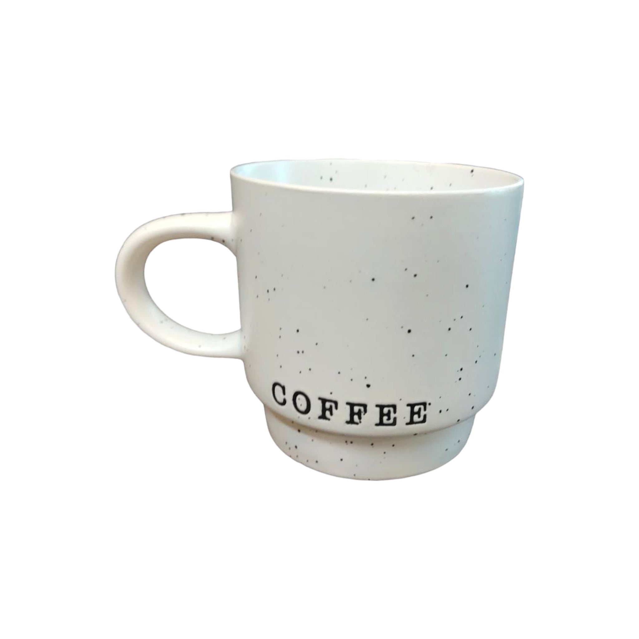 Ceramic Coffee Mug Slogan Design 9x8cm