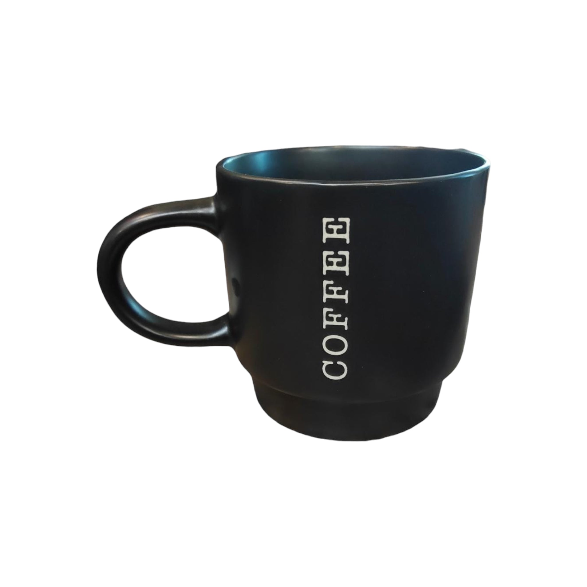 Ceramic Coffee Mug Slogan Design 9x8cm