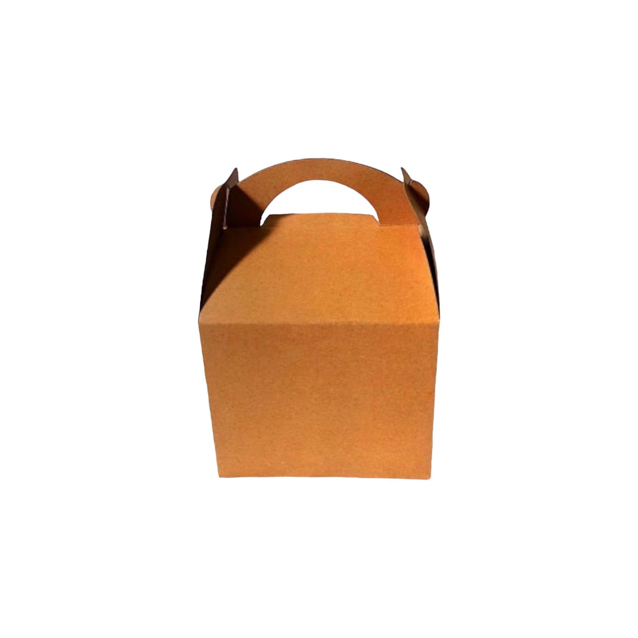 Gift Takeaway Party Treats Box 14x11x12.5cm Small with Handle 10pack