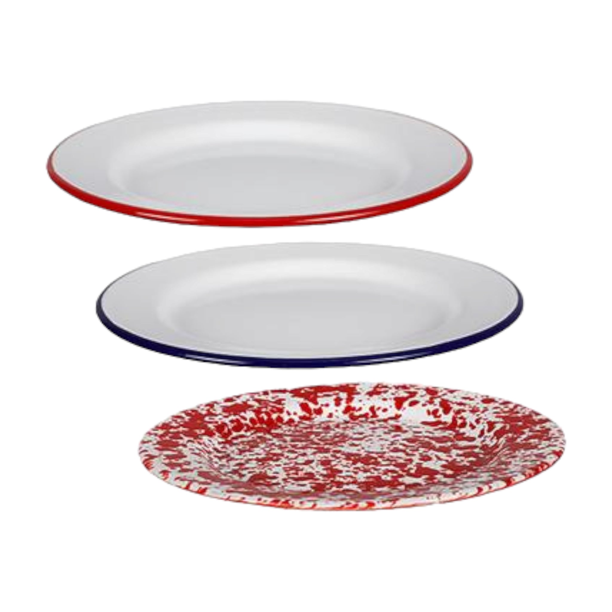 Enamel Dinner Plate 20cm 1pc