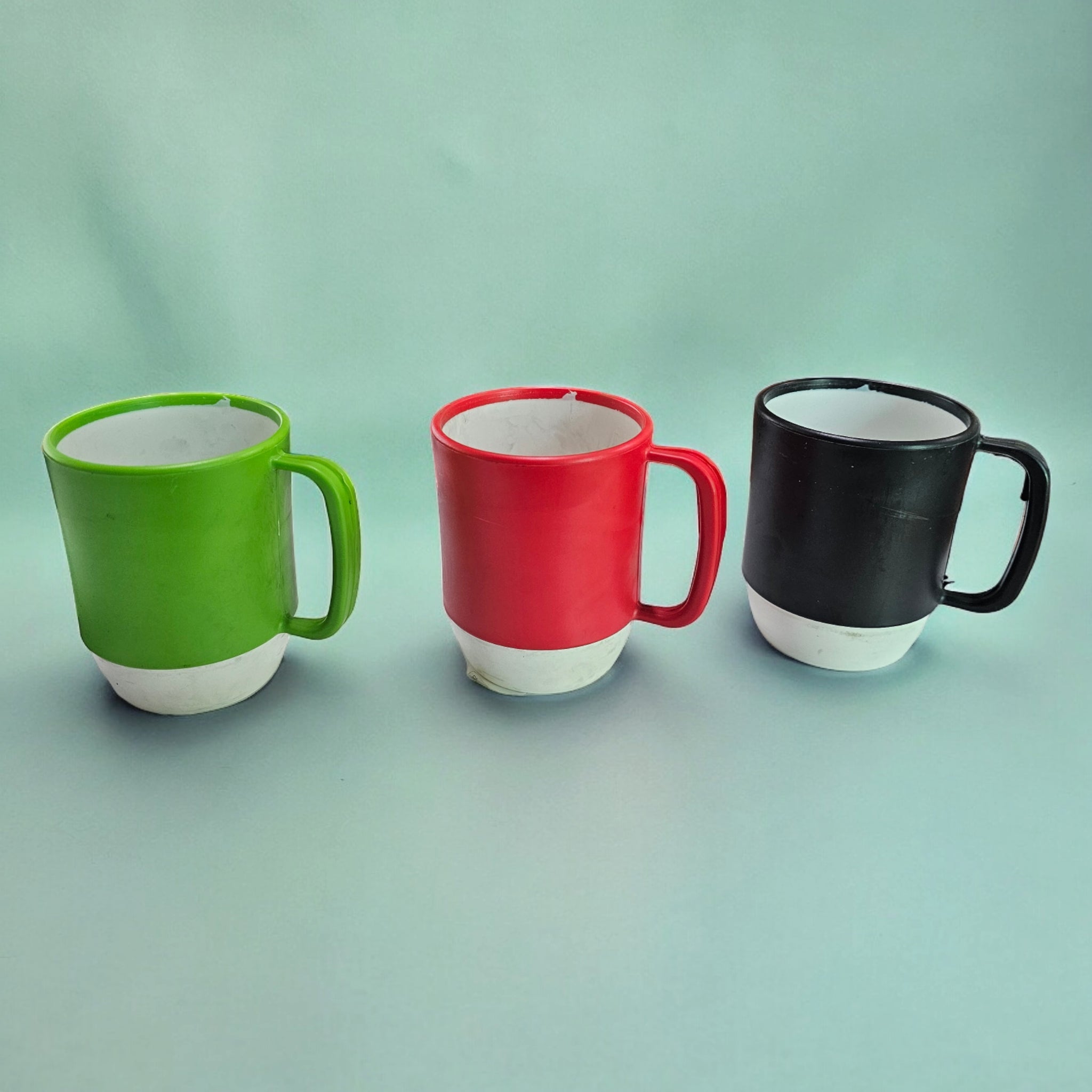 Plastic Cappuccino Mug 2-Tone 1pc 8520 Formosa