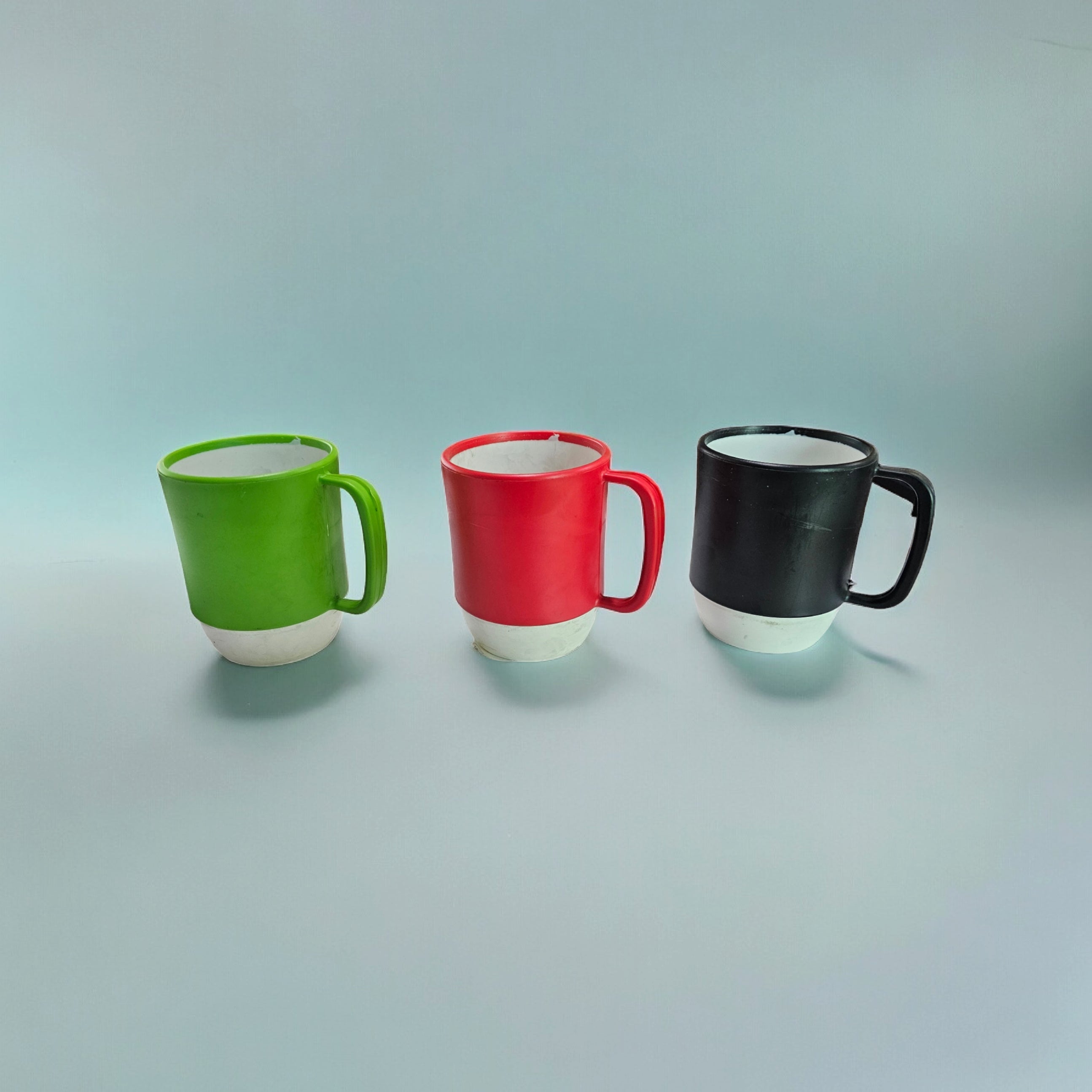 Plastic Cappuccino Mug 2-Tone 1pc 8520 Formosa