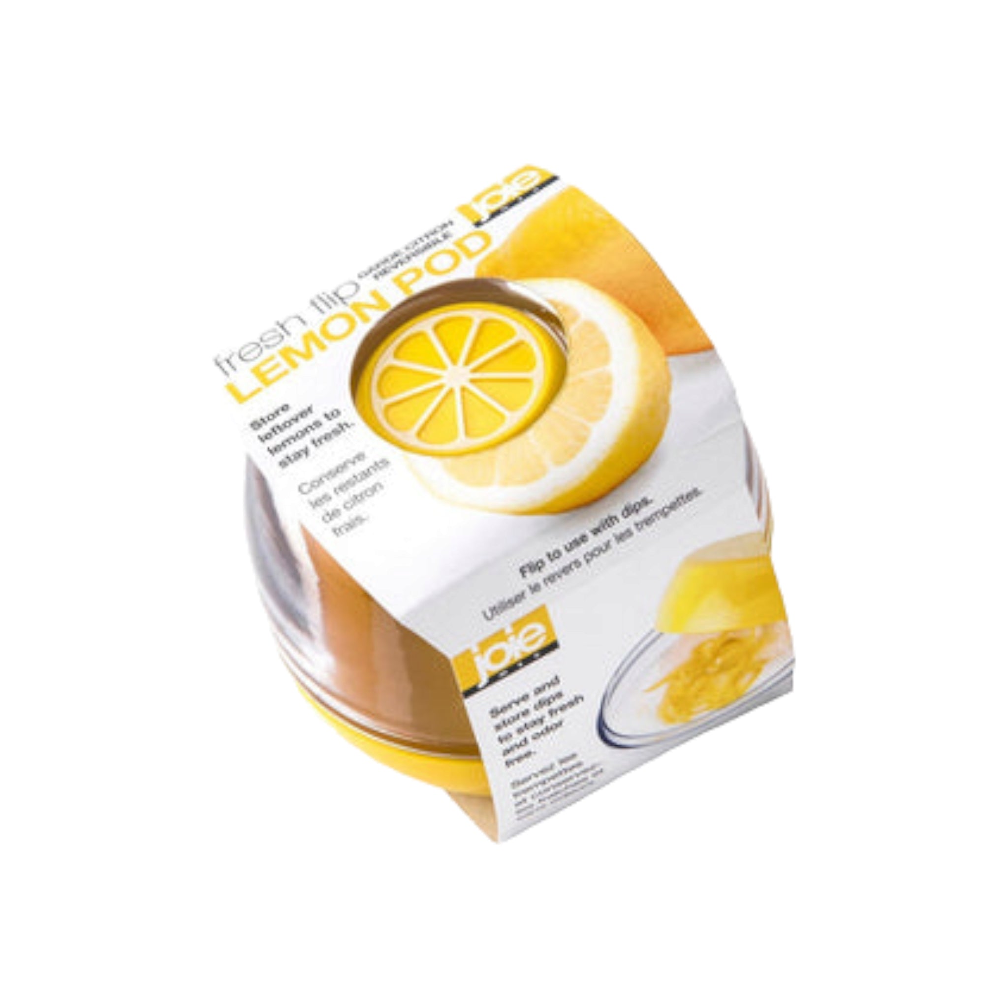 Joie Fresh Flip Lemon Storage Citrus Pod Saver 14867