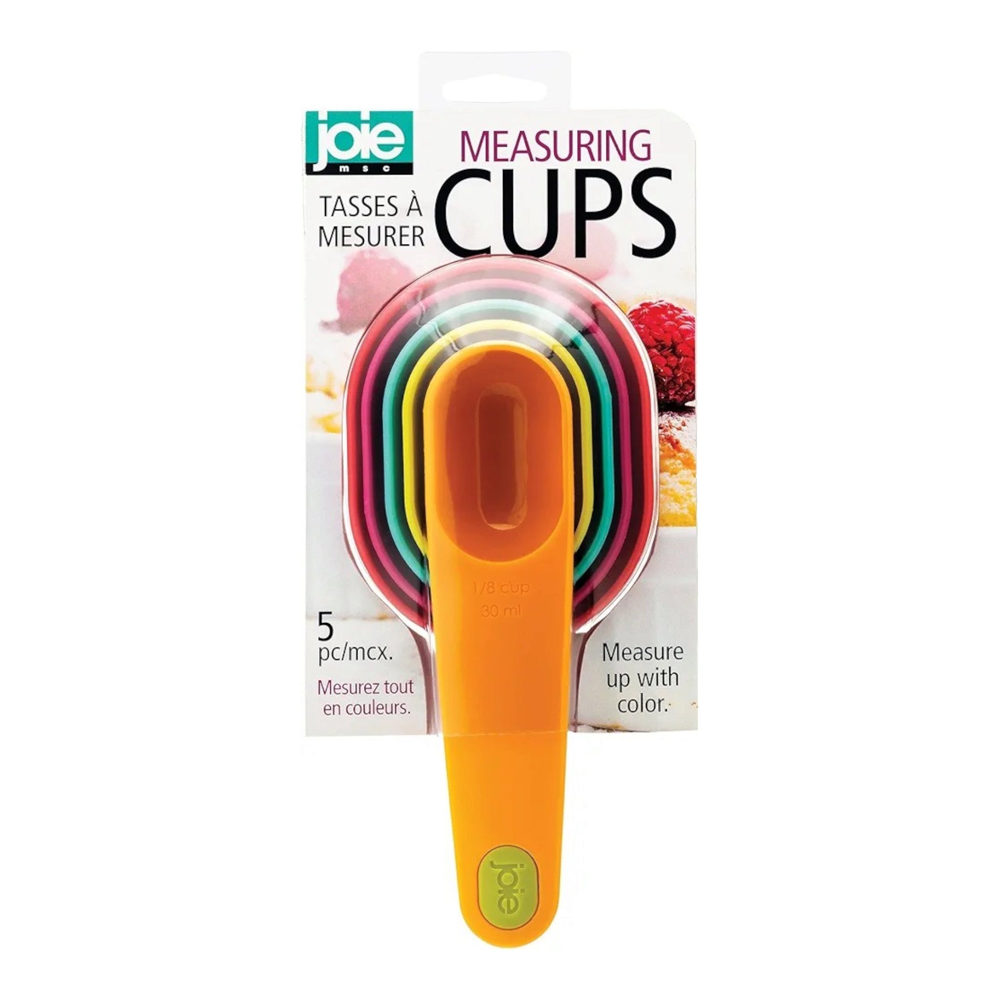 Joie Measuring Cups 5pc Set Assorted Colors 14362