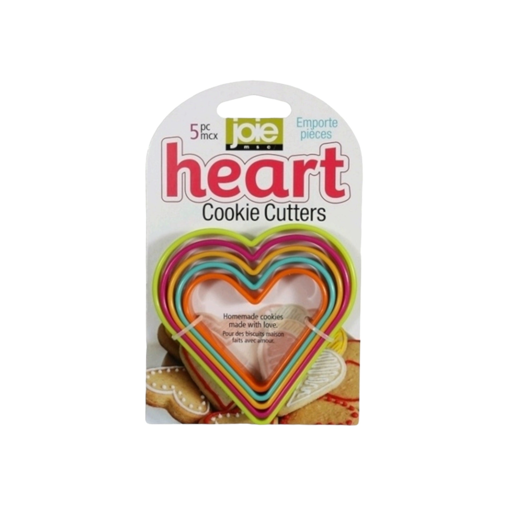 Joie Cookie Cutter Heart Shape 5pc Set 14093