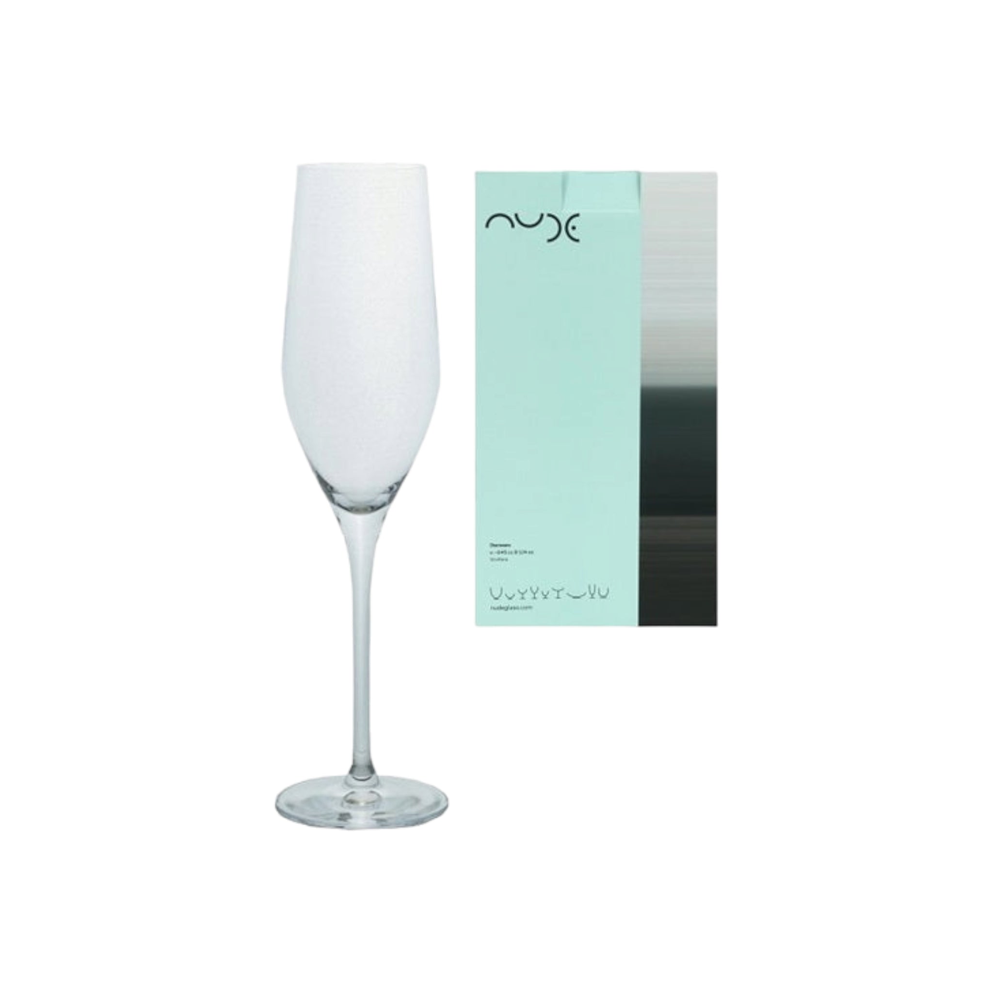 NUDE Glass Tumbler 245ml Vindera Champagne 2pack 23066