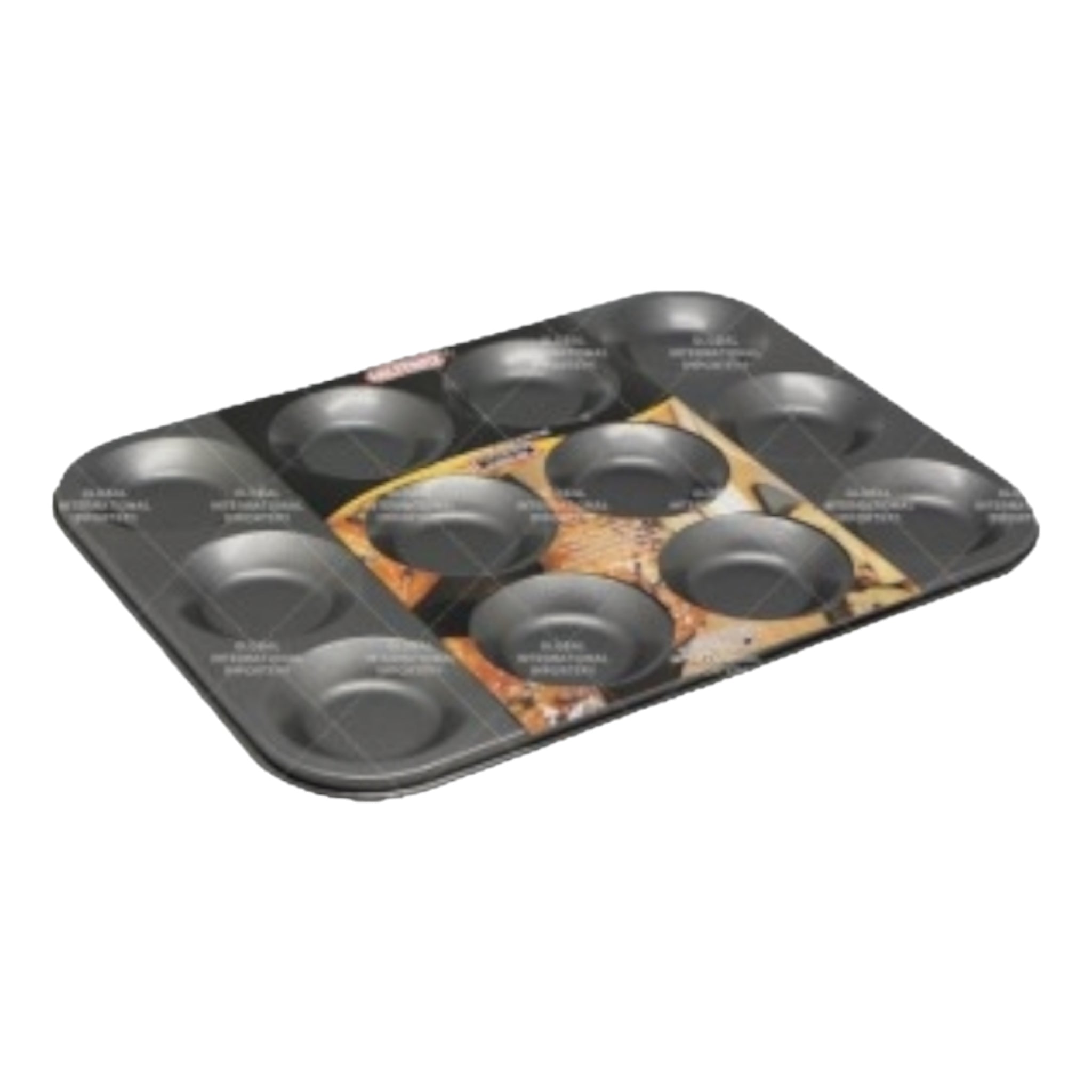 Muffin Baking Tray Top 12 Cup