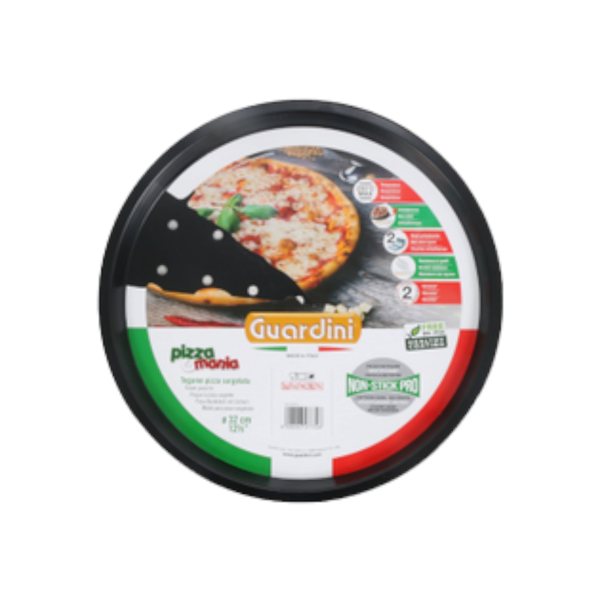 Guardini Pizza Baking Tray Black 28cm 33423