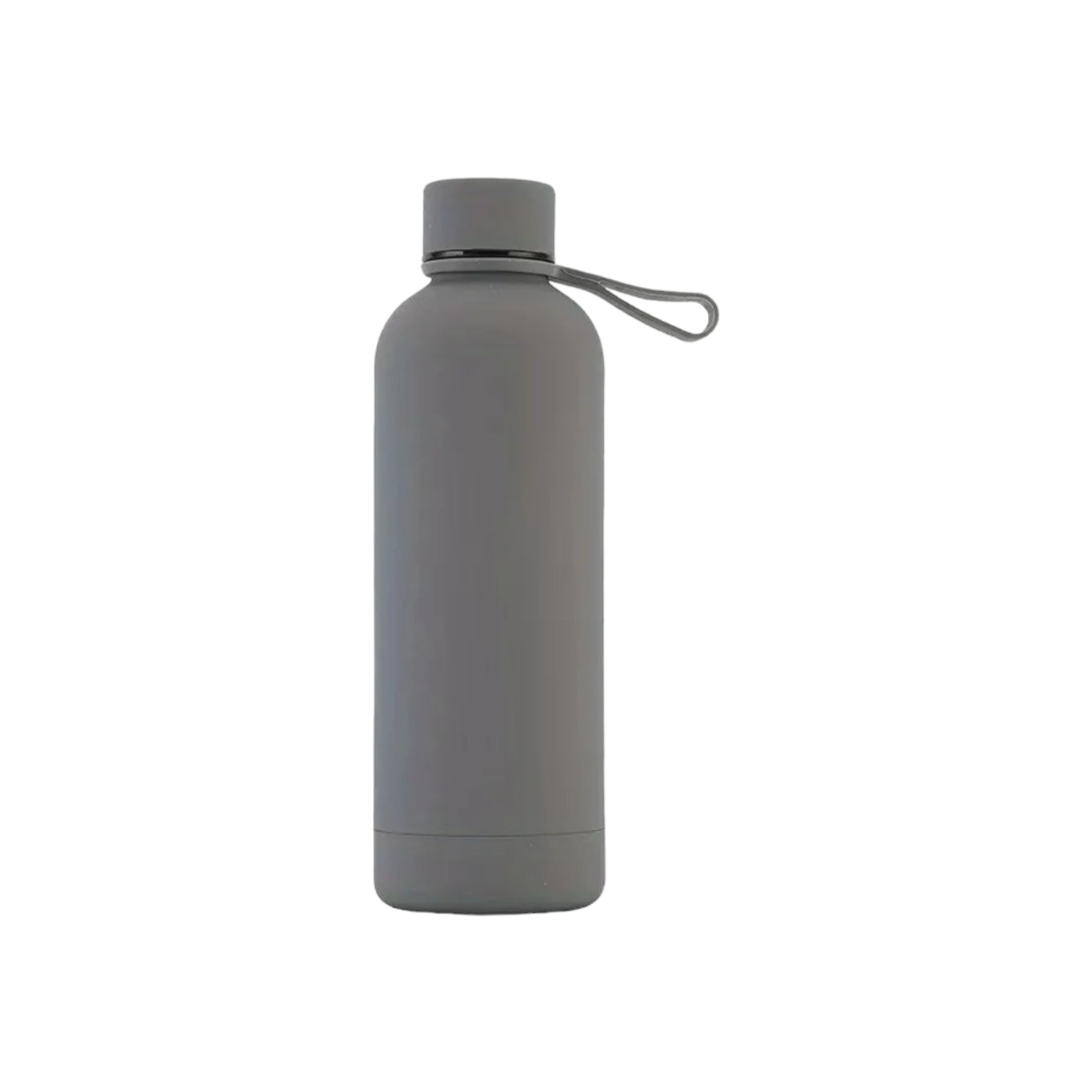 Thermos Matte Finish Silicone Flask Stainless Steel with Tag Handle 500ml 1pc