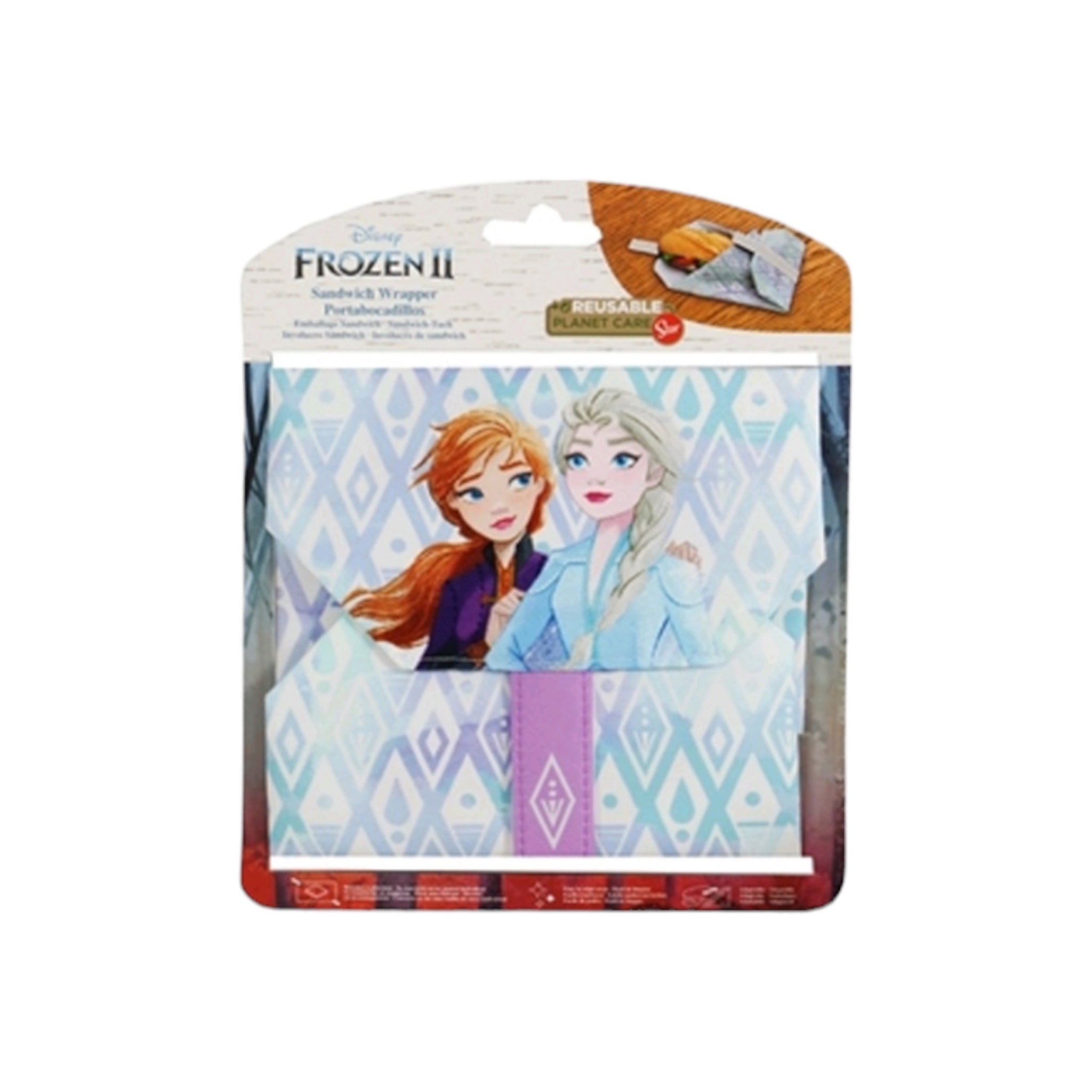 Disney Frozen 2-Sandwich Wrapper Reusable