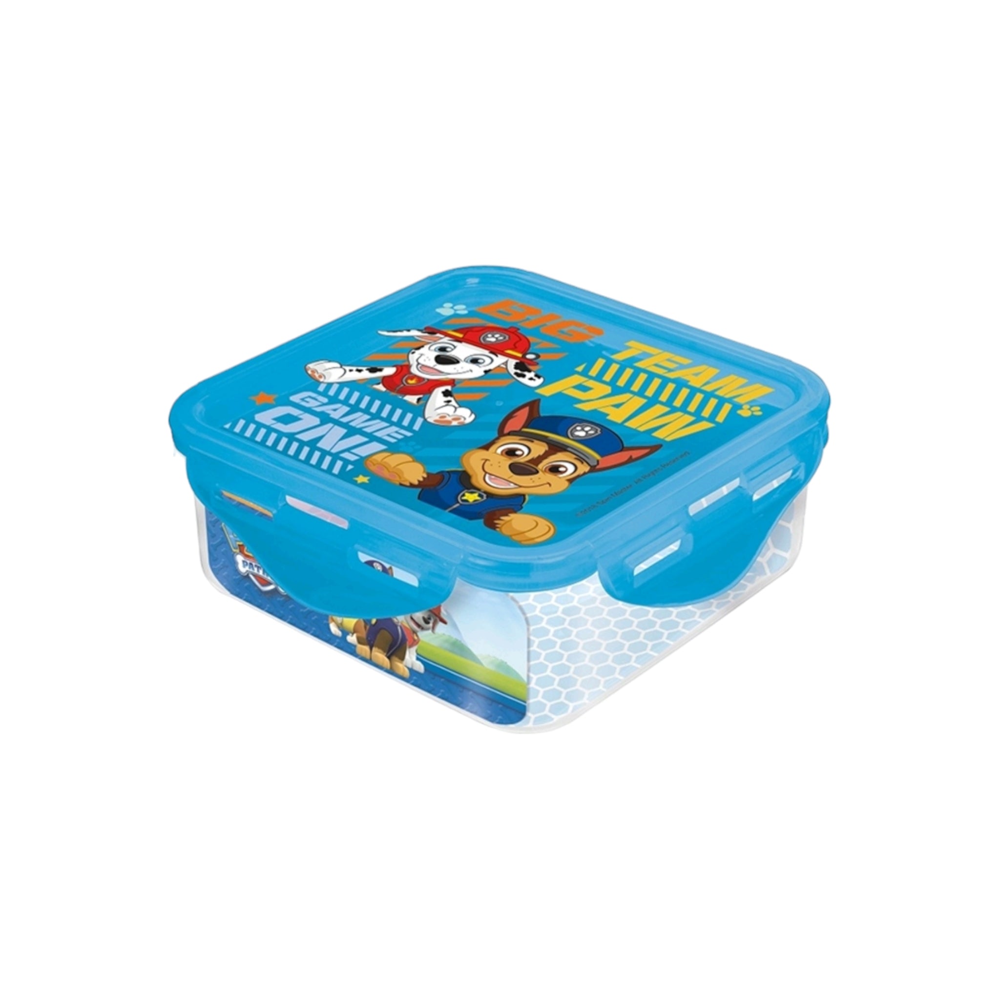 Disney Paw Patrol Boys Lunchbox Food Container Square 500ml